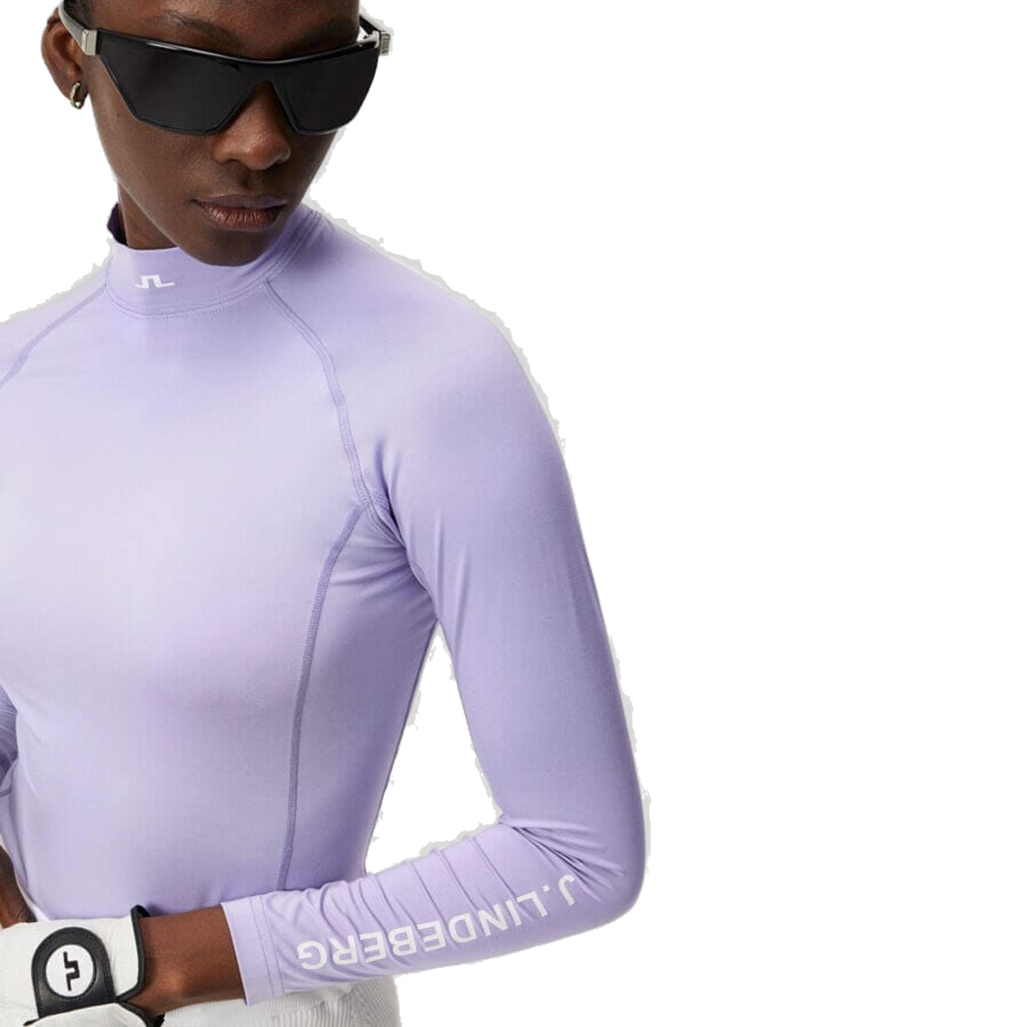 J. Lindeberg Asa Soft Compression Top Damen Sweet Lavender Damen