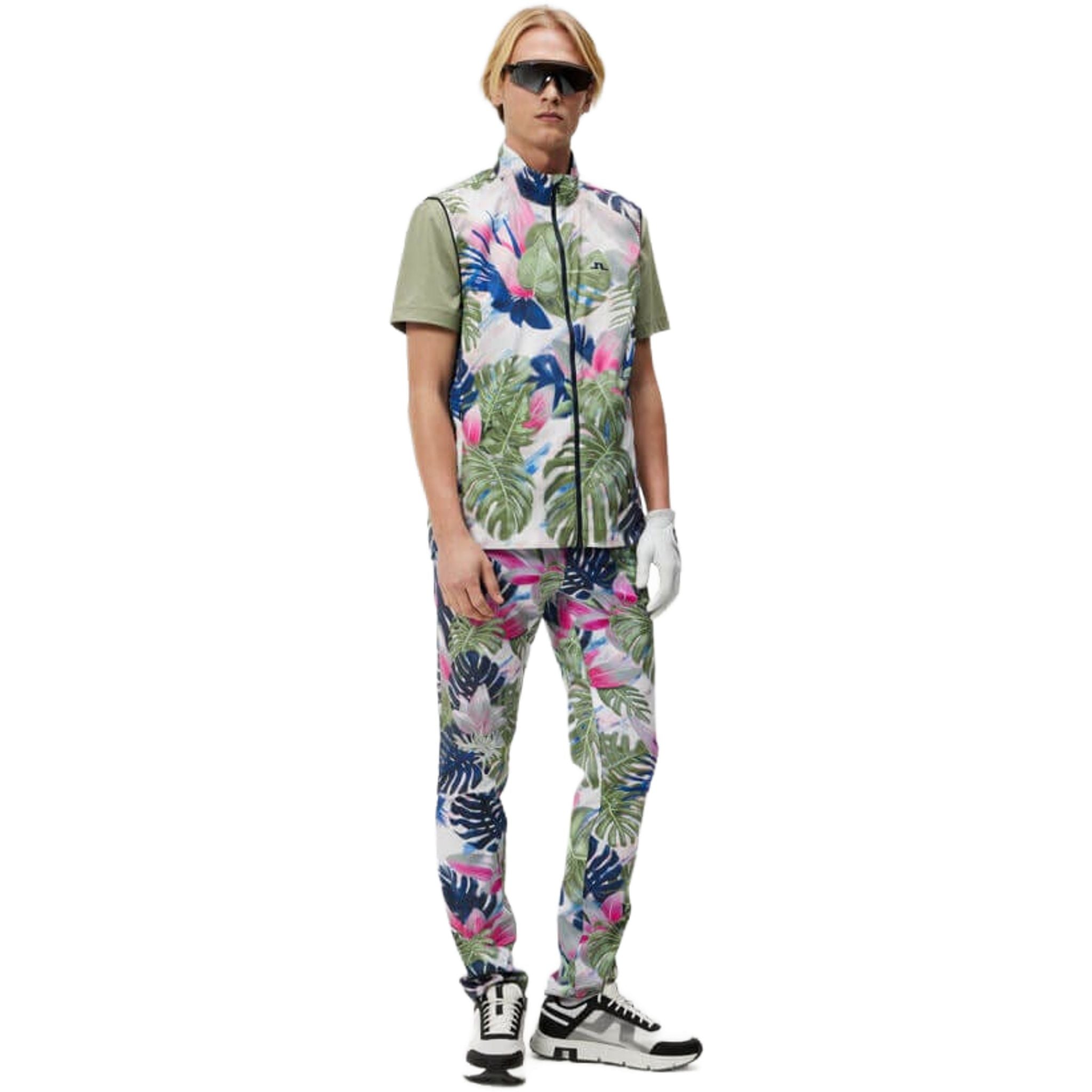 J. Lindeberg Ash Light Packable Vest Print Herren