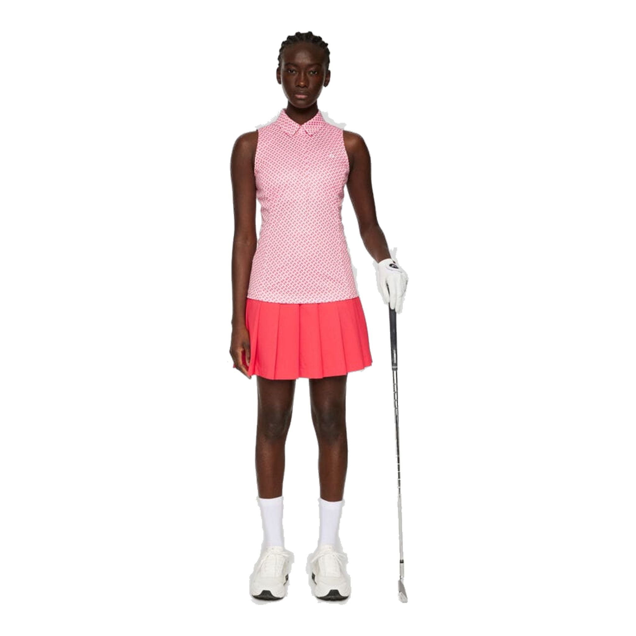 J. Lindeberg Dena Print Sleeveless Top Damen