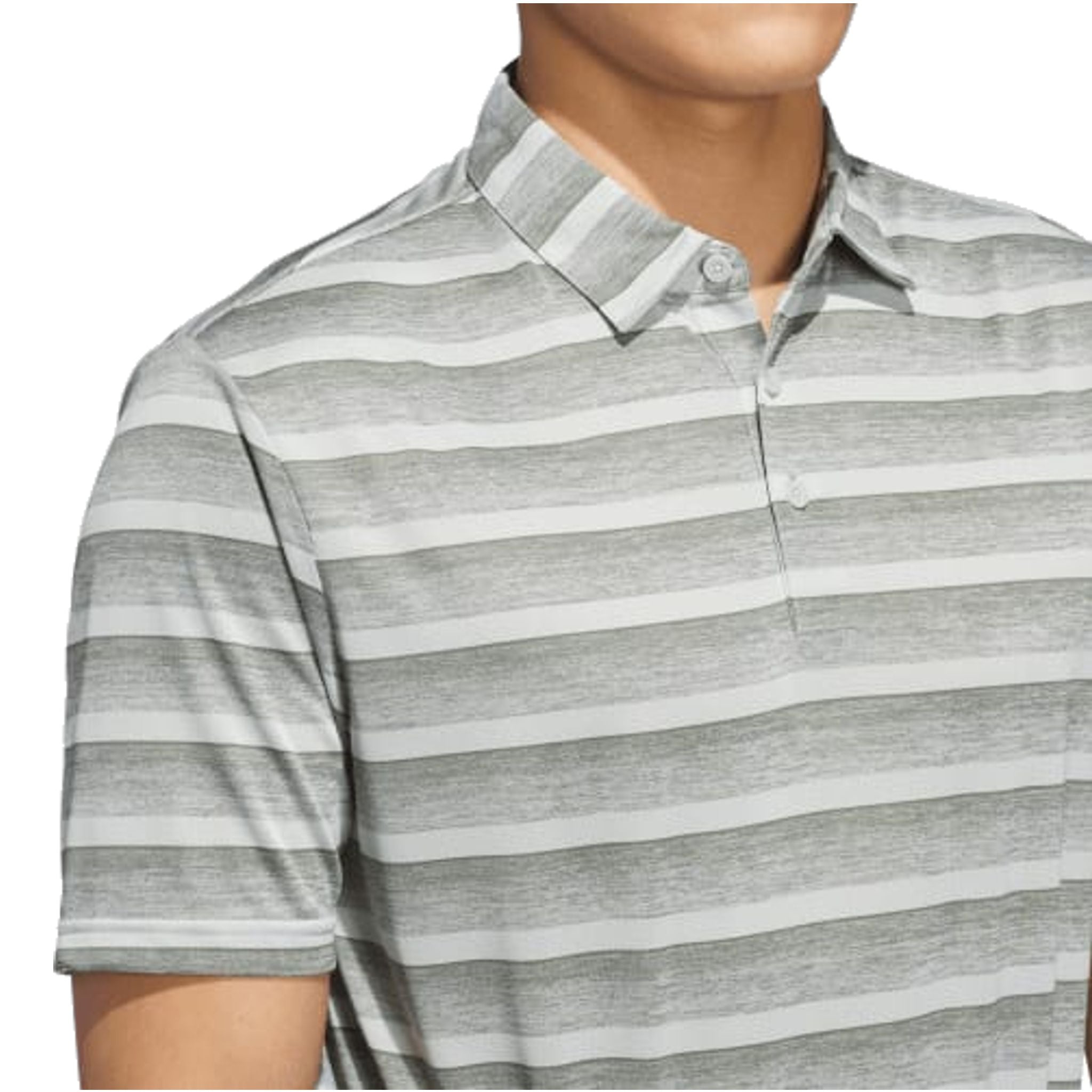Adidas 2 Color Stripe Polo Herren