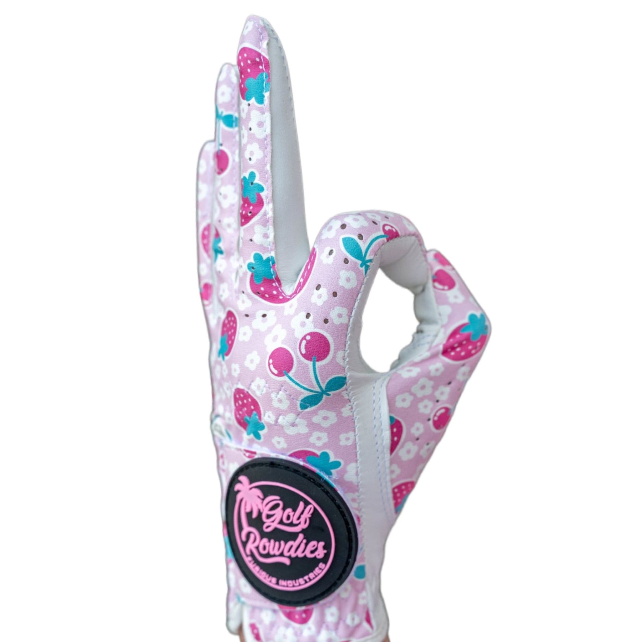 Golf Rowdies Strawberry Handschuh Damen
