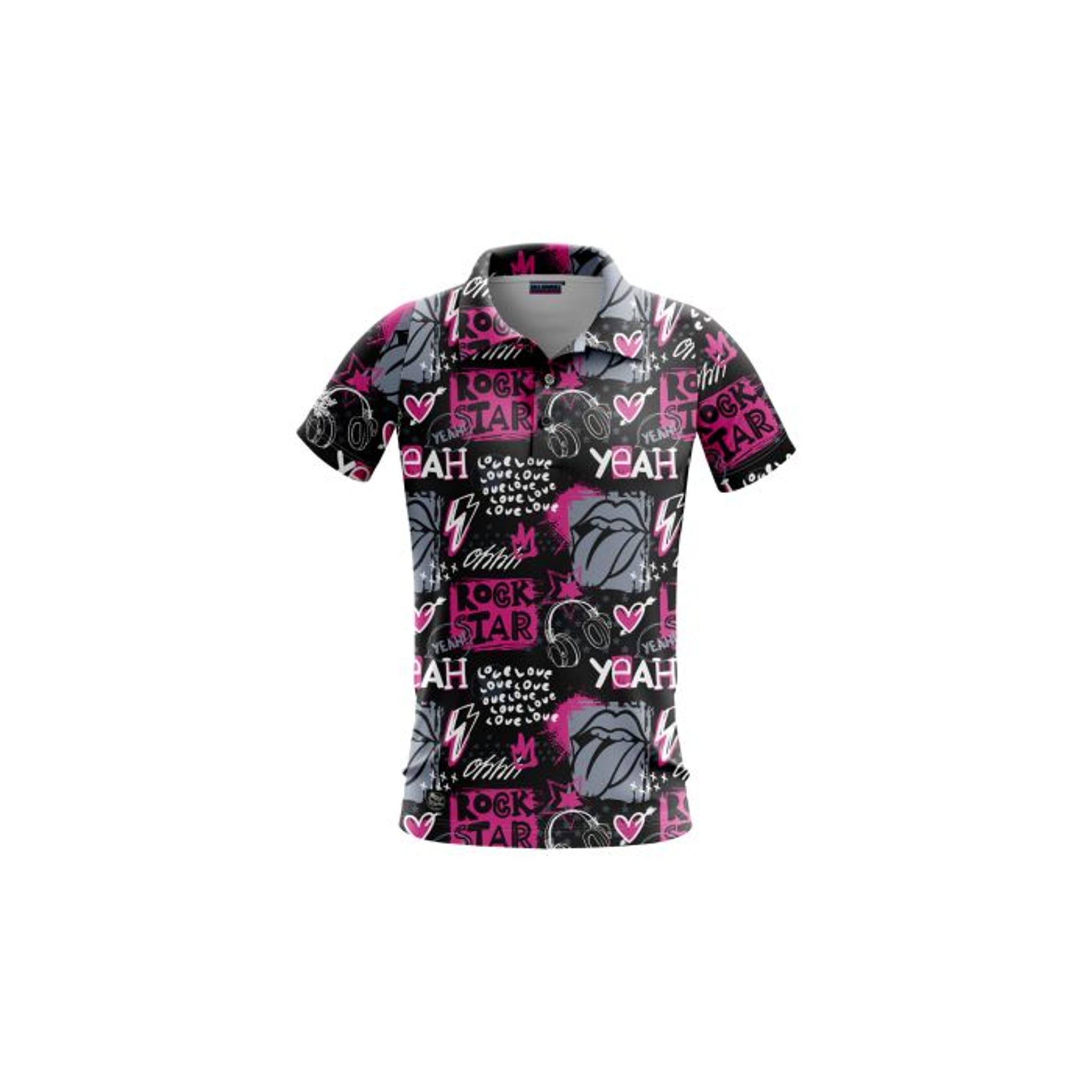 Golf Rowdies Rockstar Polo Damen