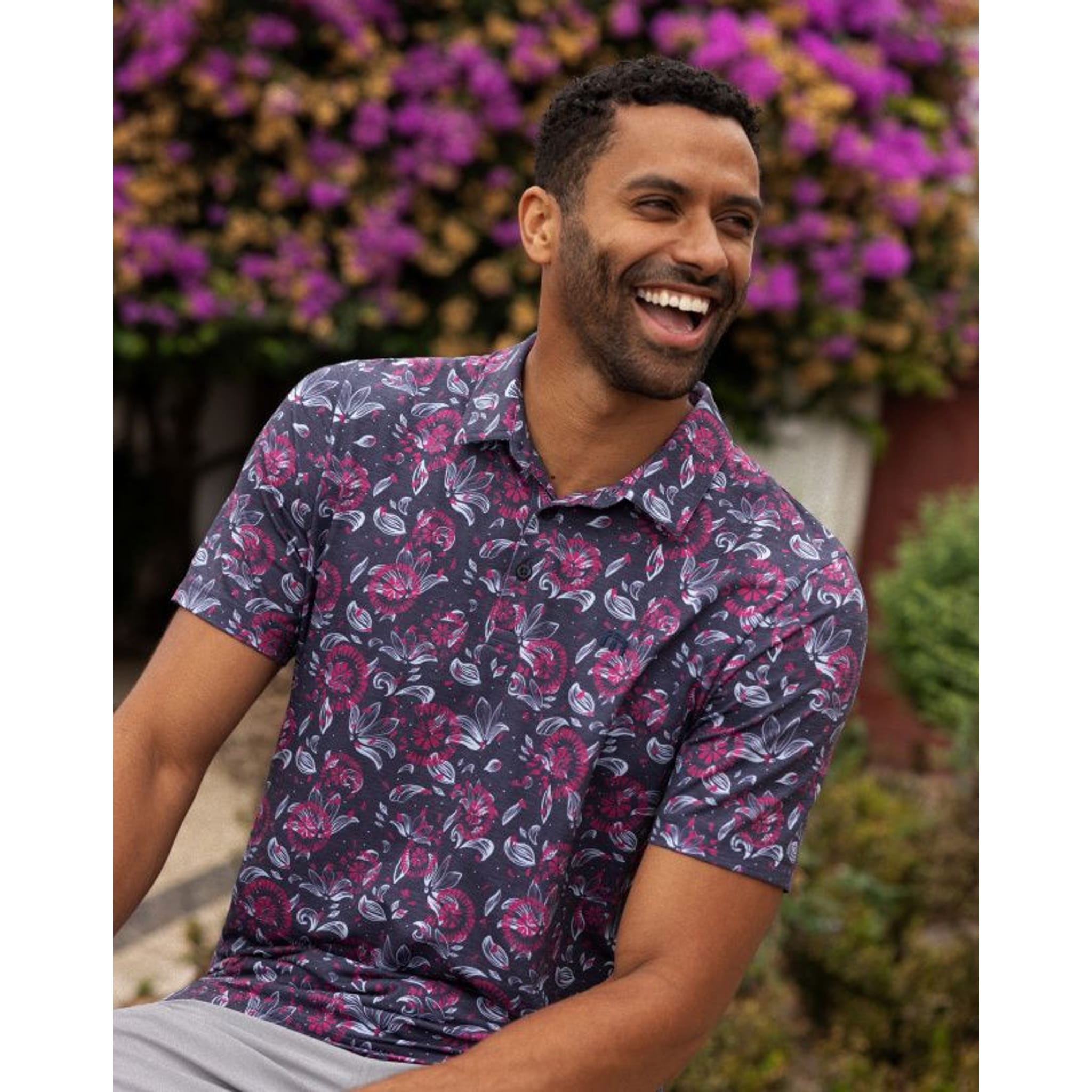 Travis Mathew Featherweight Flouri Polo Herren