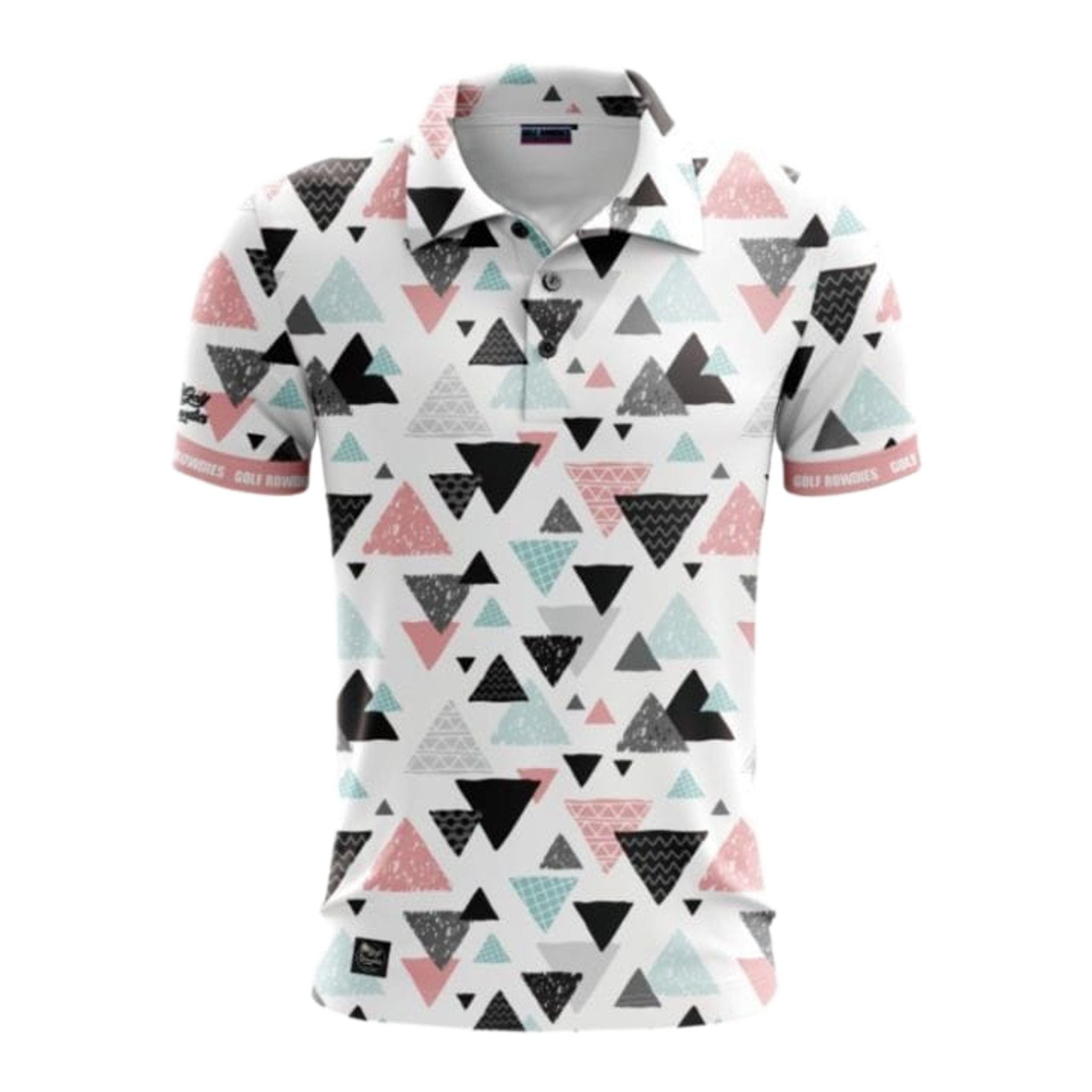 Golf Rowdies Triangles Polo Herren