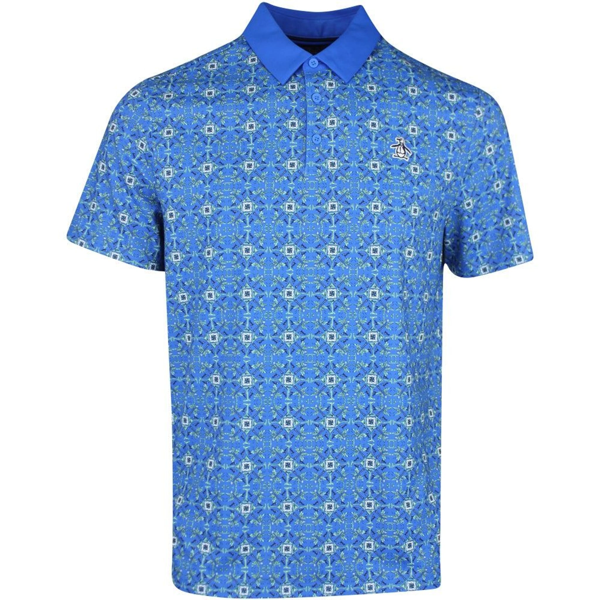 Original Penguin Pete's Cocktail Windowpane Polo Herren
