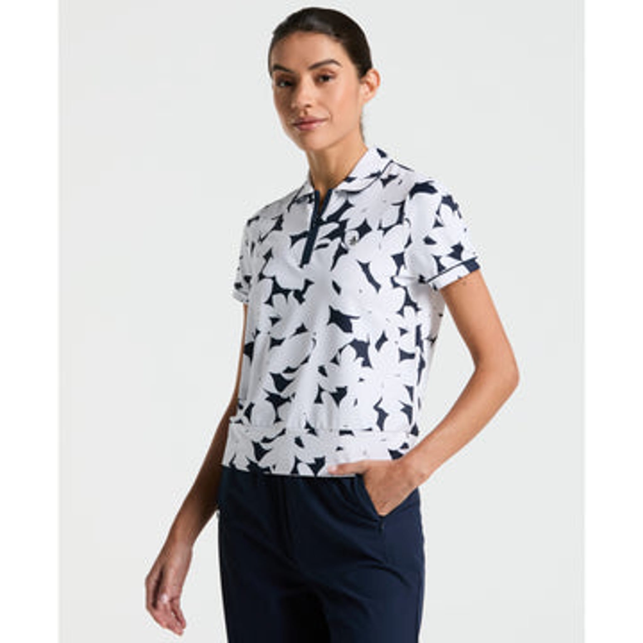 Original Penguin Riviera Floral Polo Damen