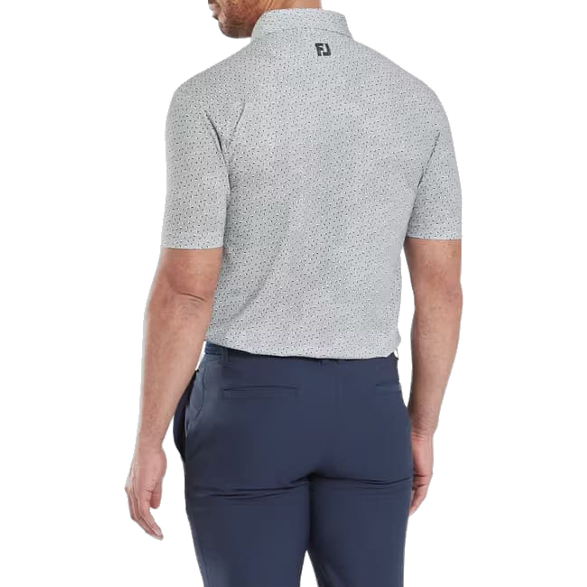 Footjoy Bounce Print Pique Herren