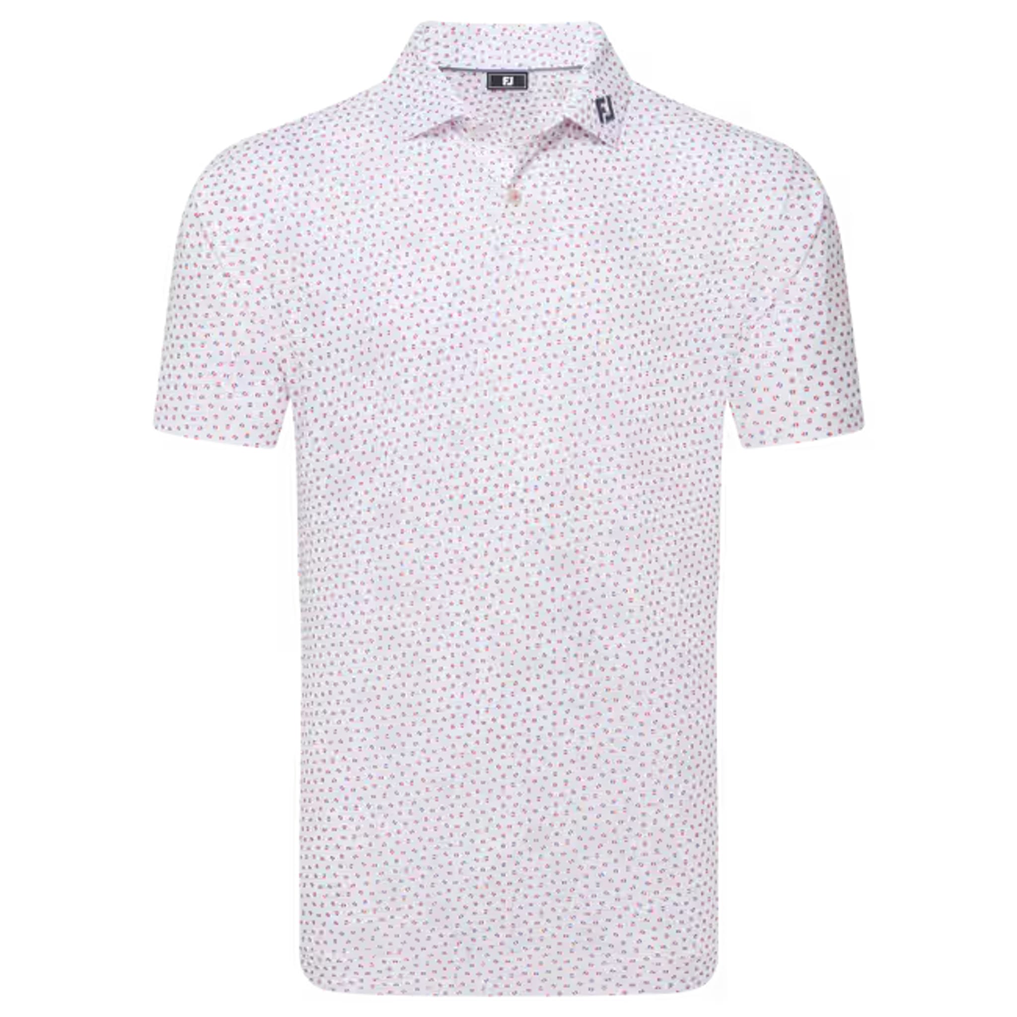 Footjoy Bounce Print Pique Herren
