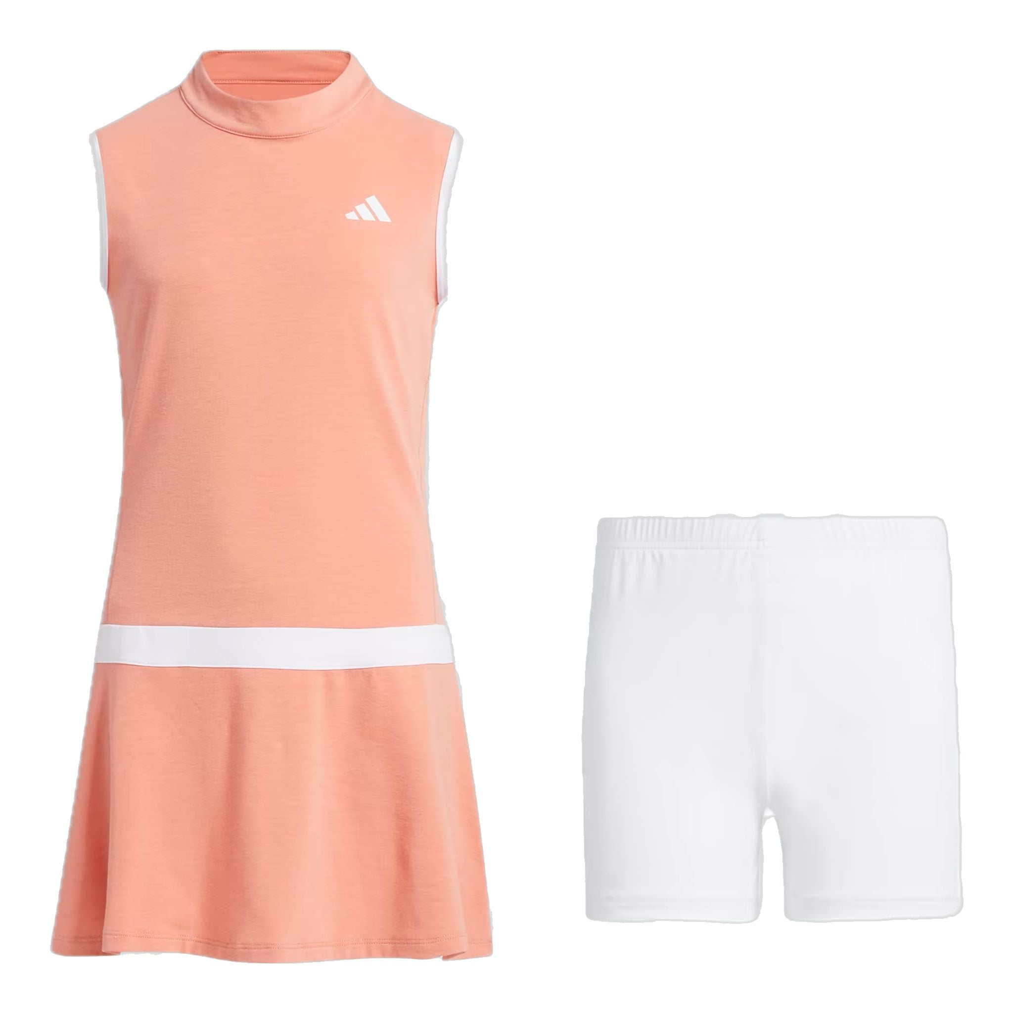 Adidas Girls Sleeveless Kleid Junior Damen