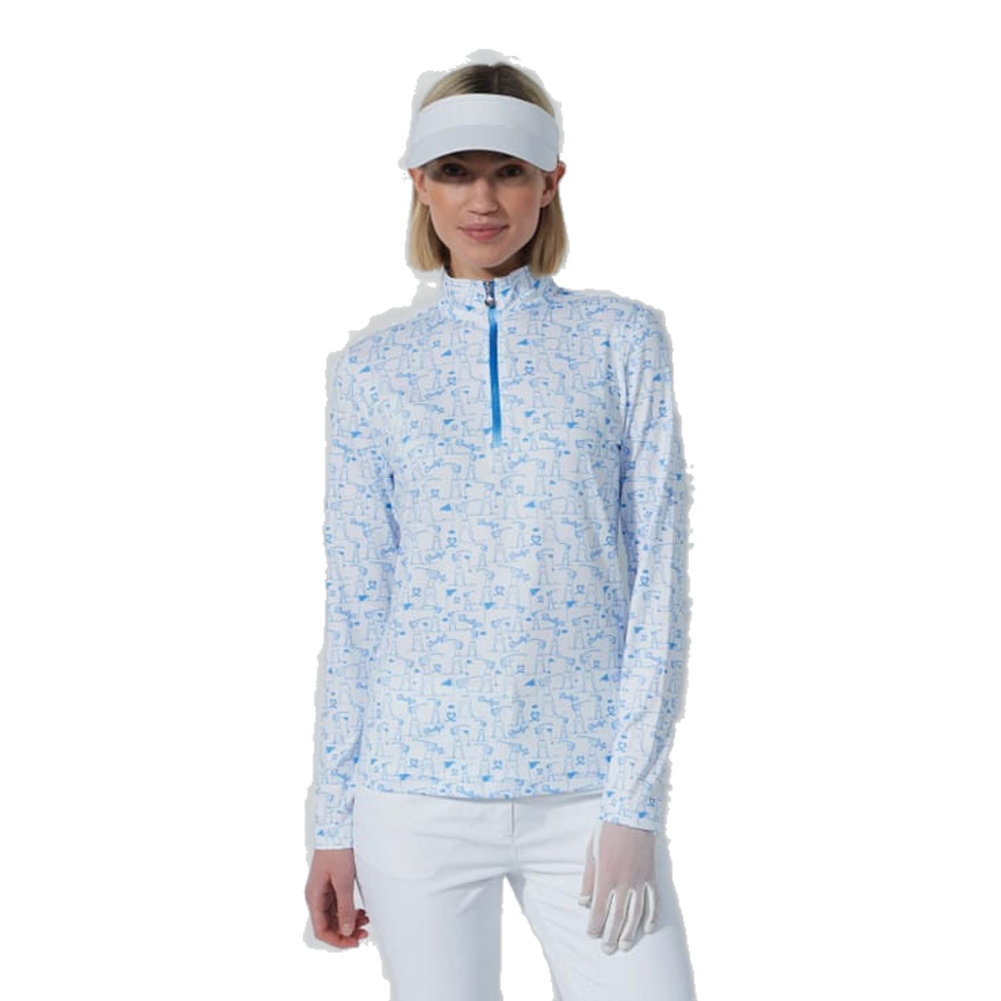 Daily Sports Tempo Ls Half Neck Midlayer Damen