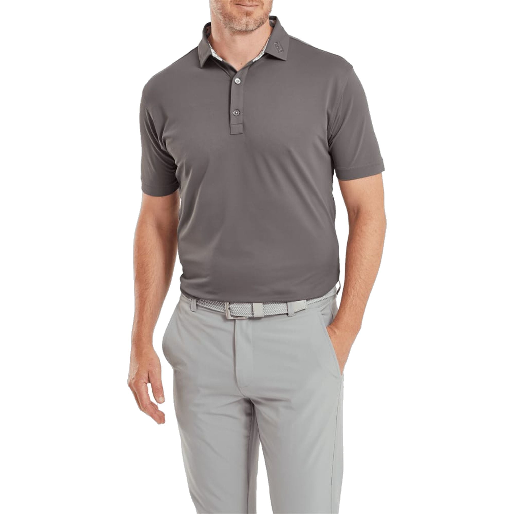 Footjoy Primrose Trim Pique Polo Herren