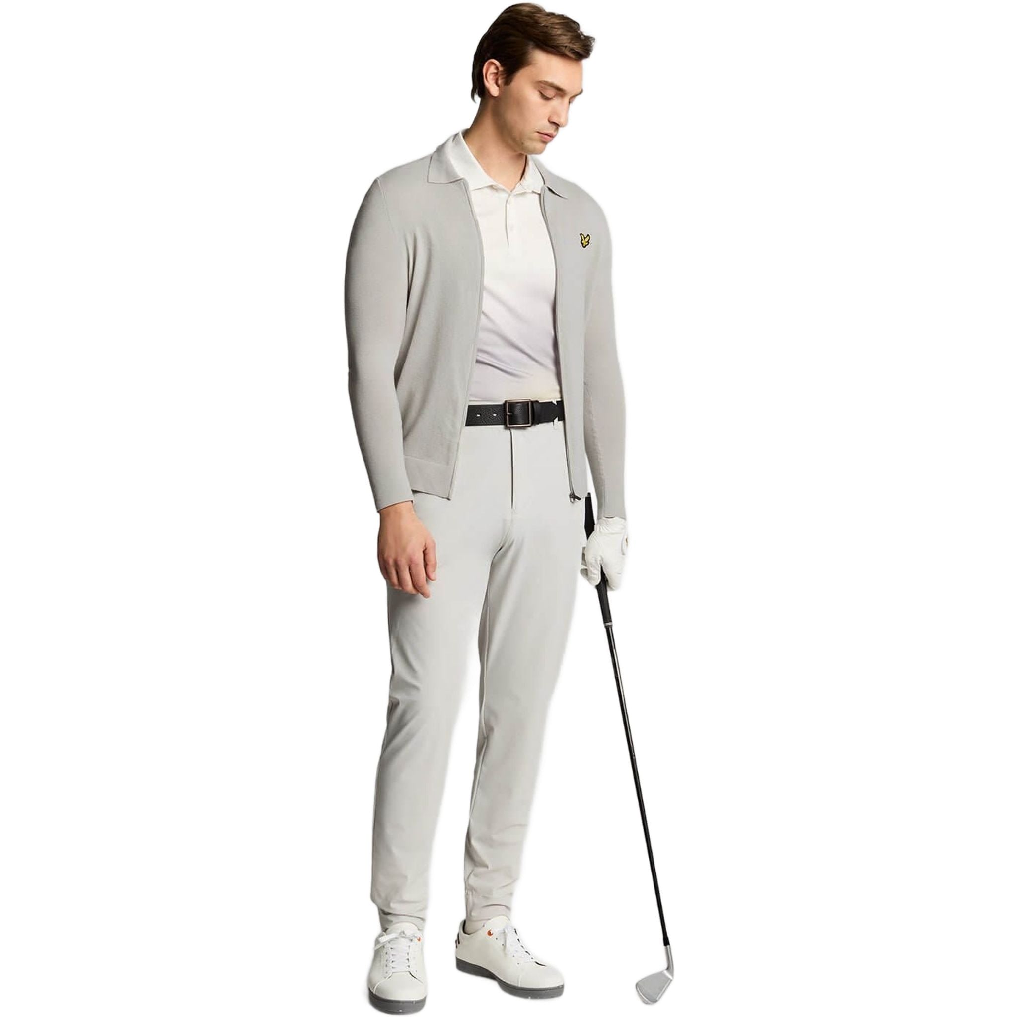 Lyle & Scott Lightweight Knitted Collared Cardigan Herren