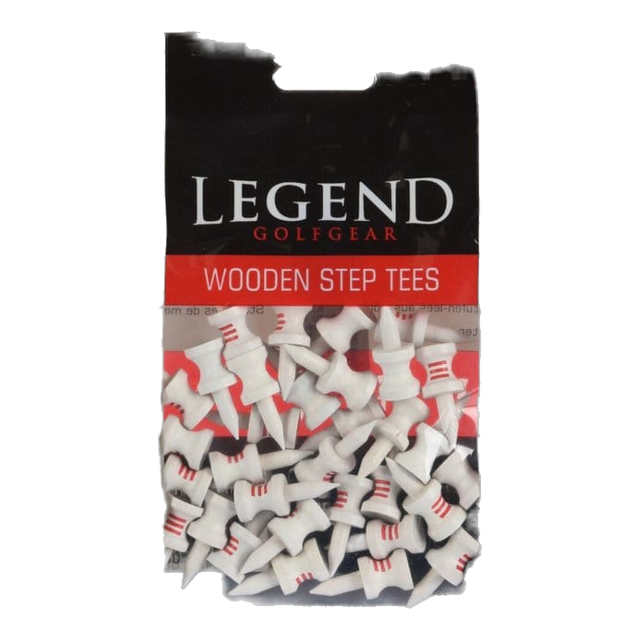 Legend Golfgear Wooden Step Tees