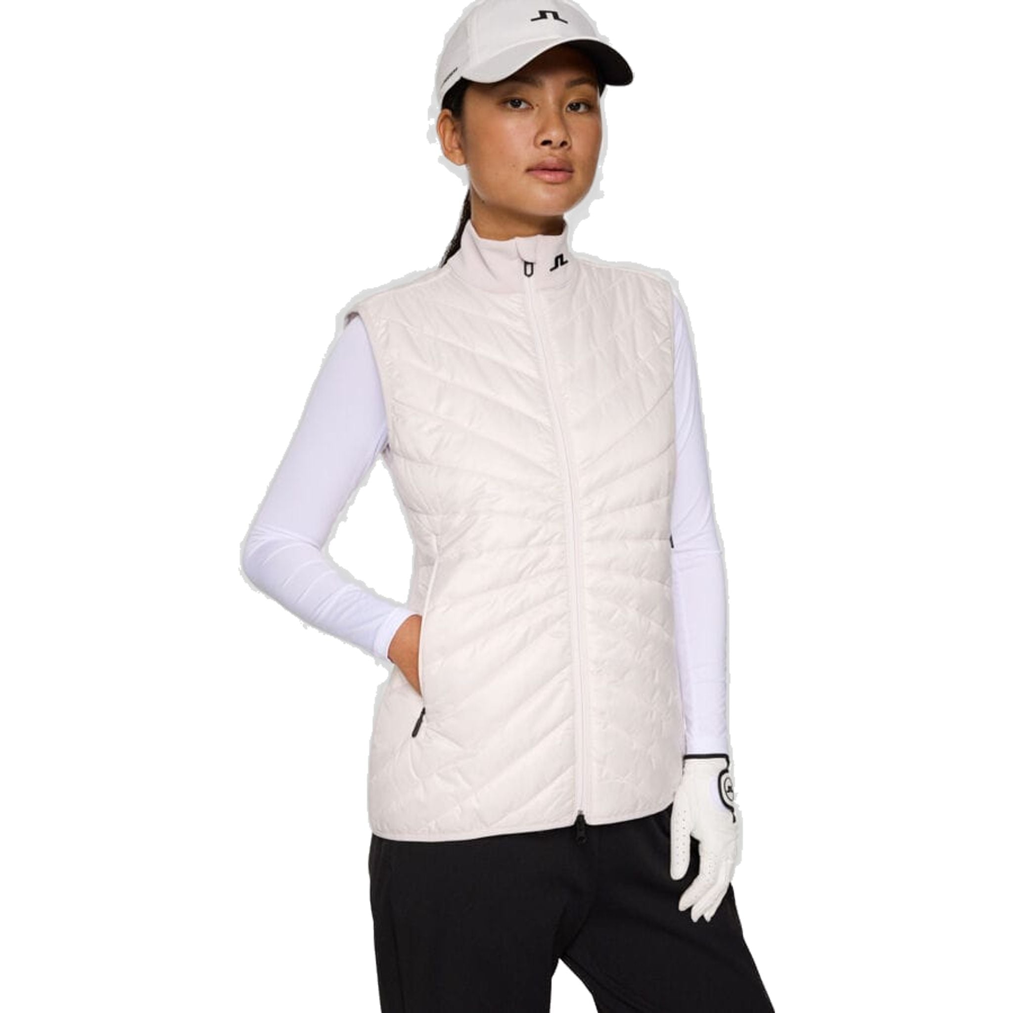 J. Lindeberg Madde Quilt Hybrid Weste Damen