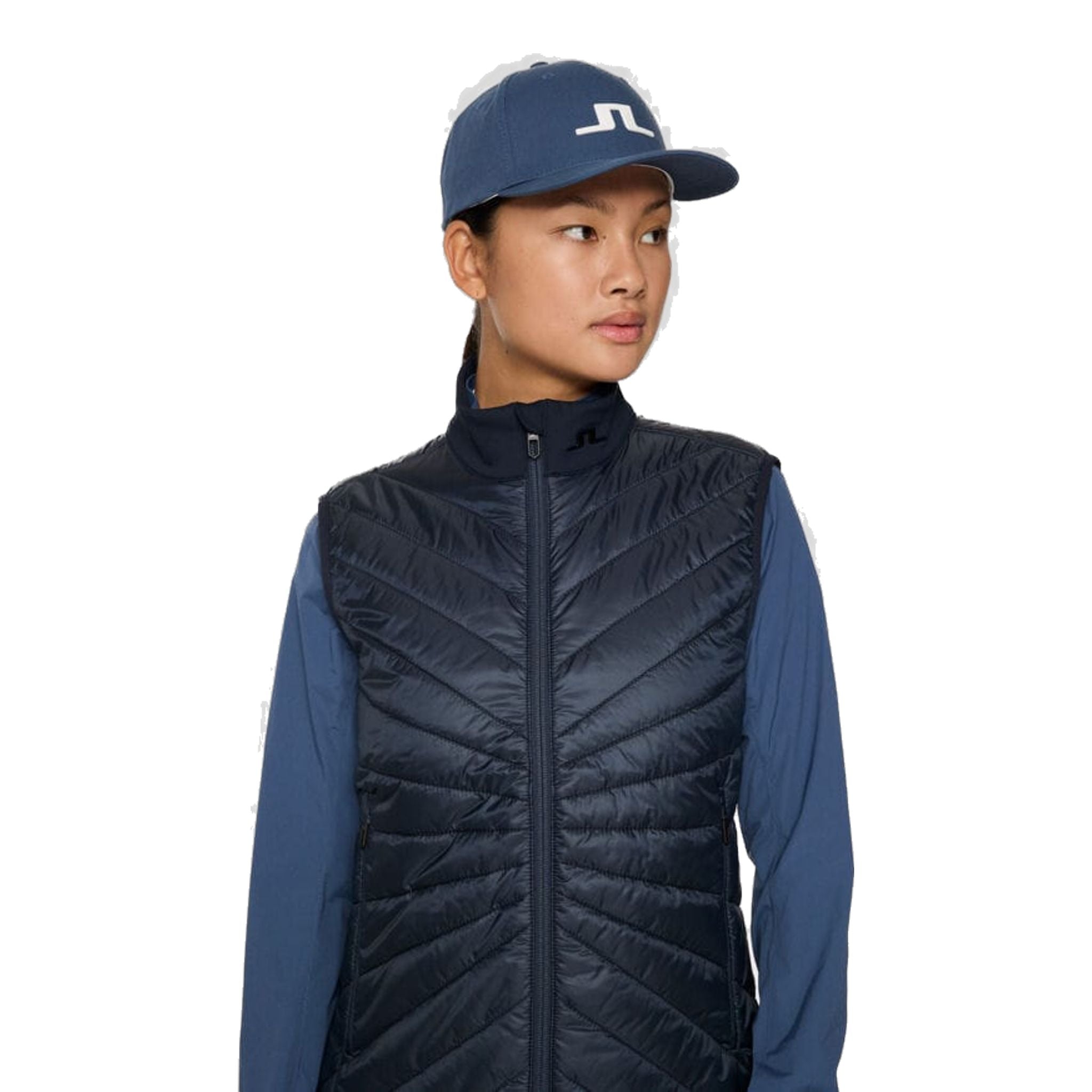 J. Lindeberg Madde Quilt Hybrid Weste Damen