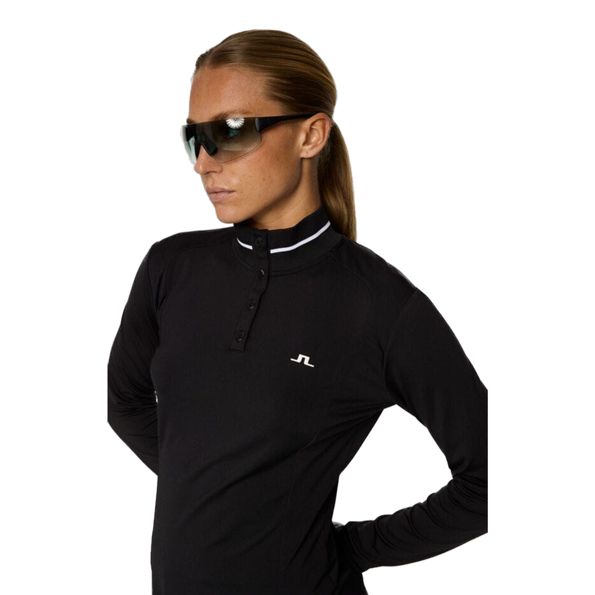 J. Lindeberg Hertta Longsleeve Polo Damen