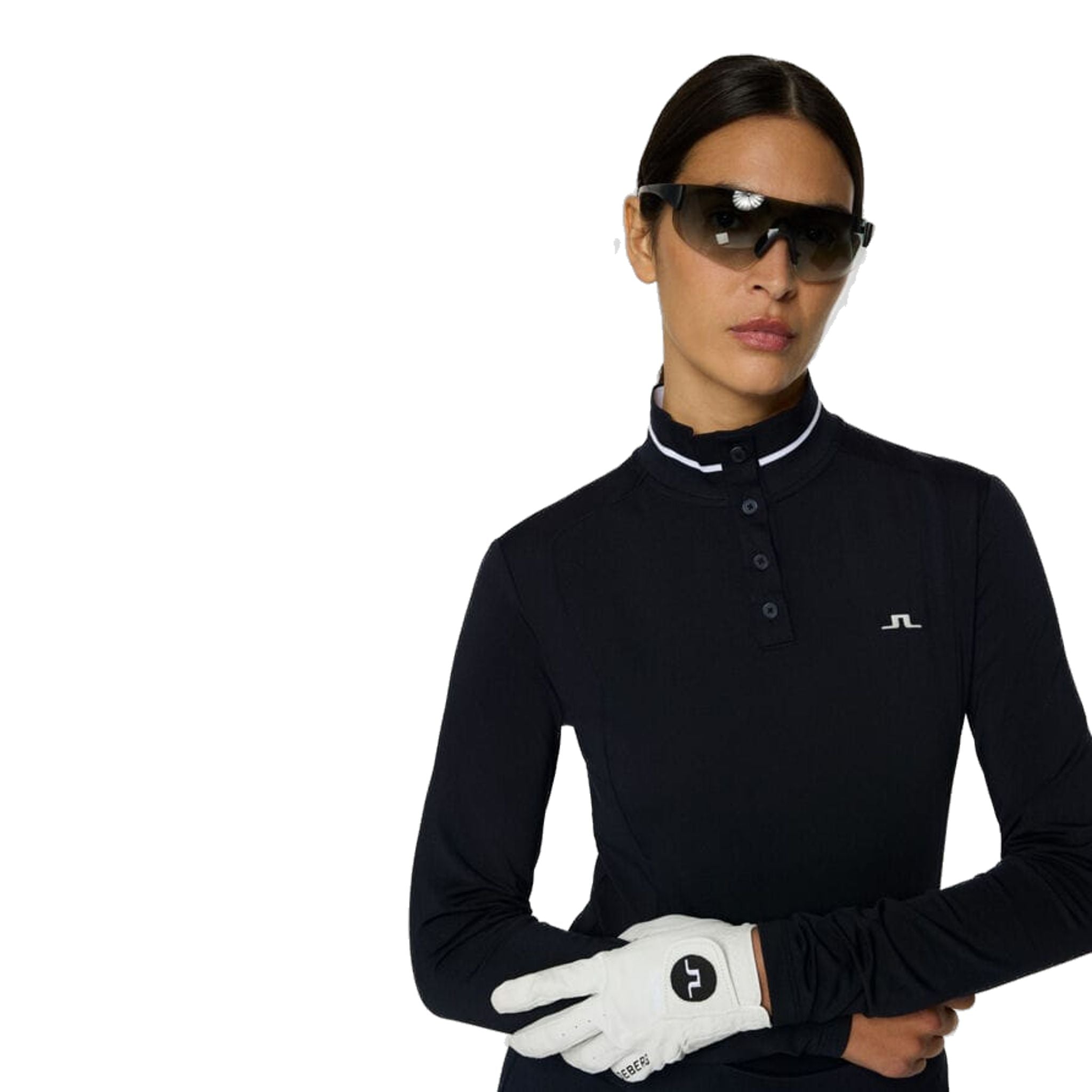 J. Lindeberg Hertta Longsleeve Polo Damen