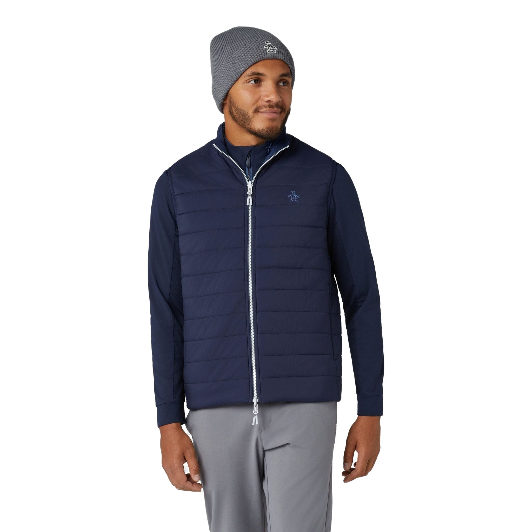 Original Penguin Reversible Insulated Weste Herren