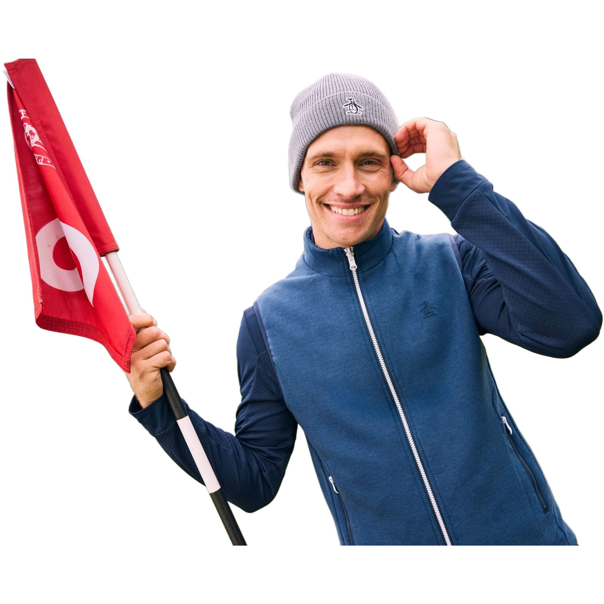 Original Penguin Reversible Insulated Weste Herren