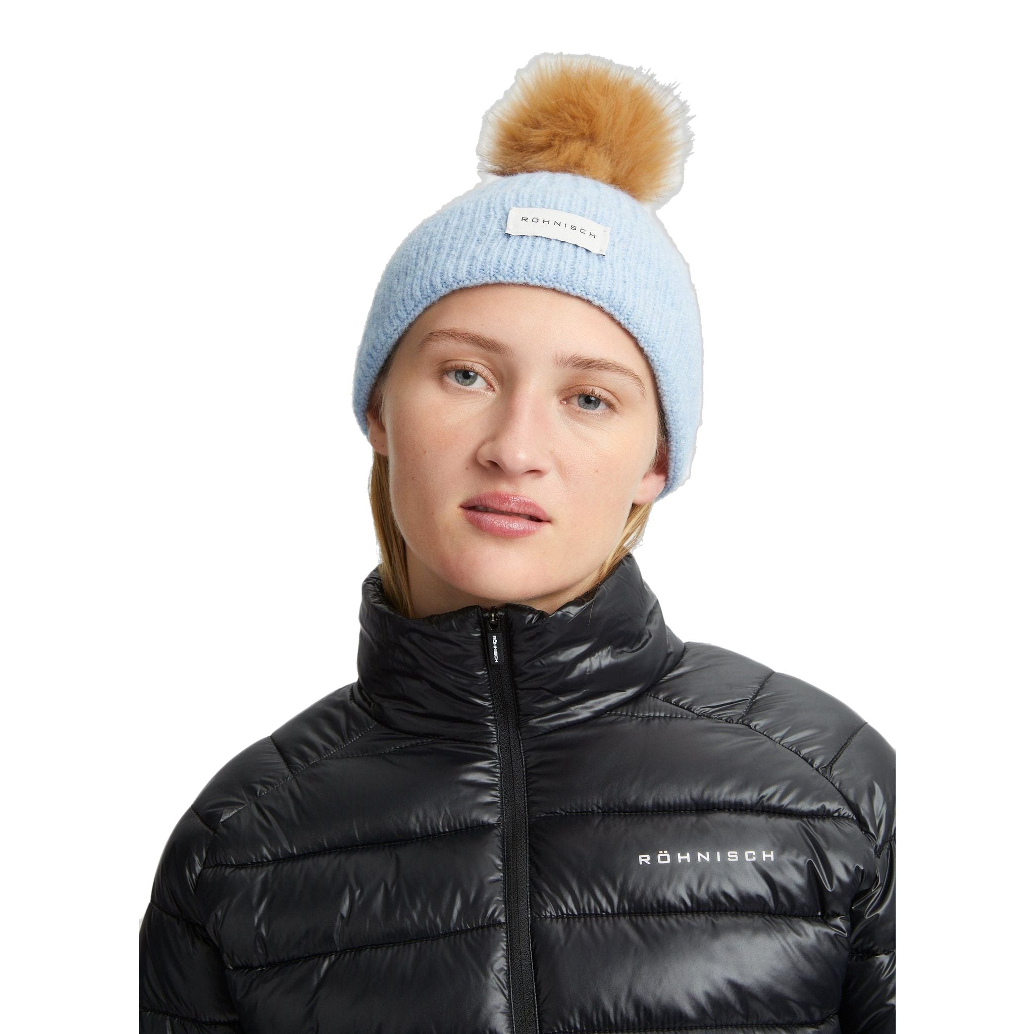 Röhnisch Pom Rib Beanie Damen