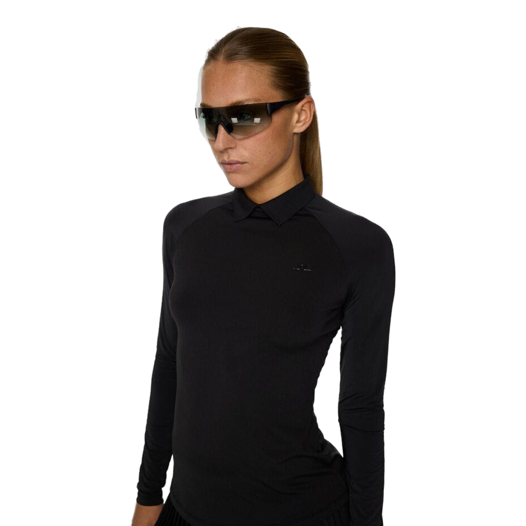 J. Lindeberg Tori Hybrid LS Polo Damen