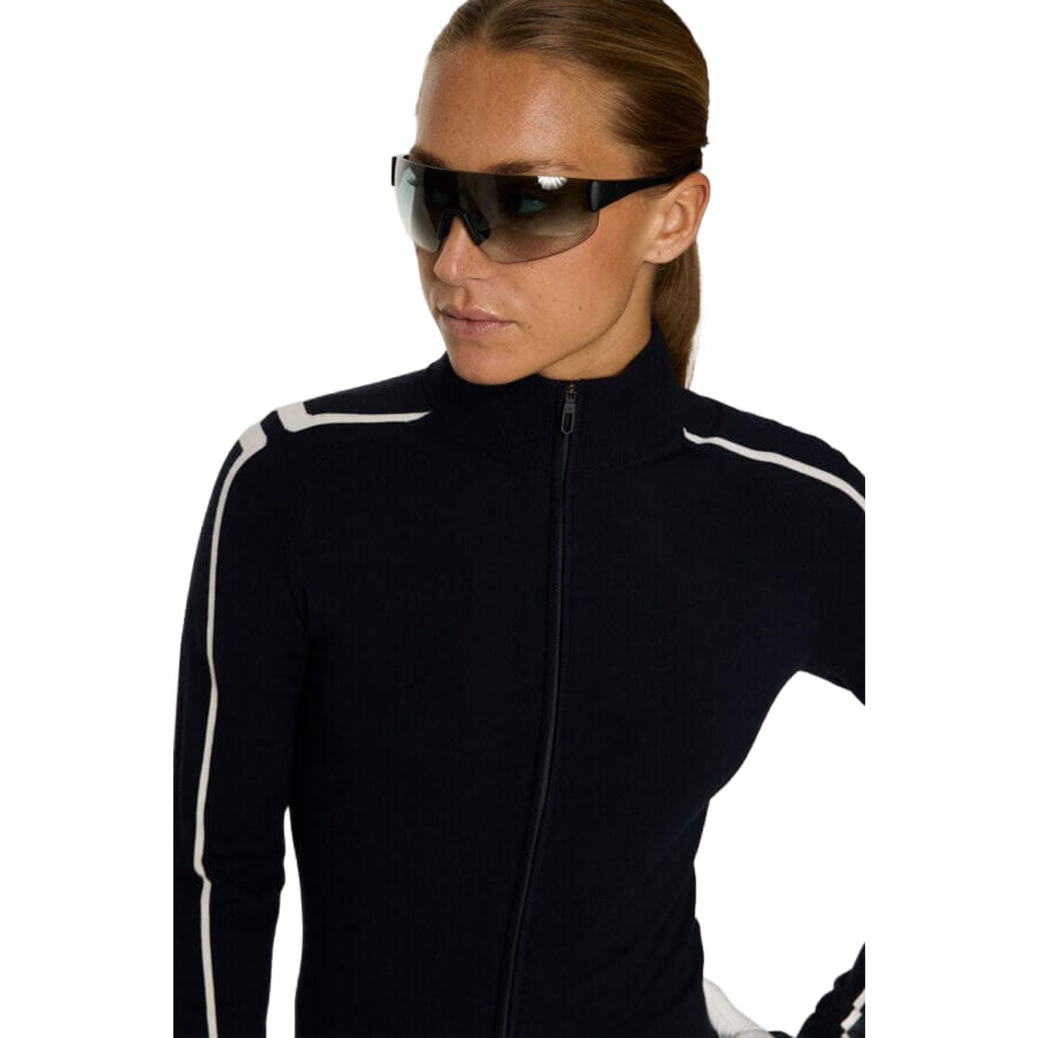 J. Lindeberg Aubree Knitted Zip Sweater Damen