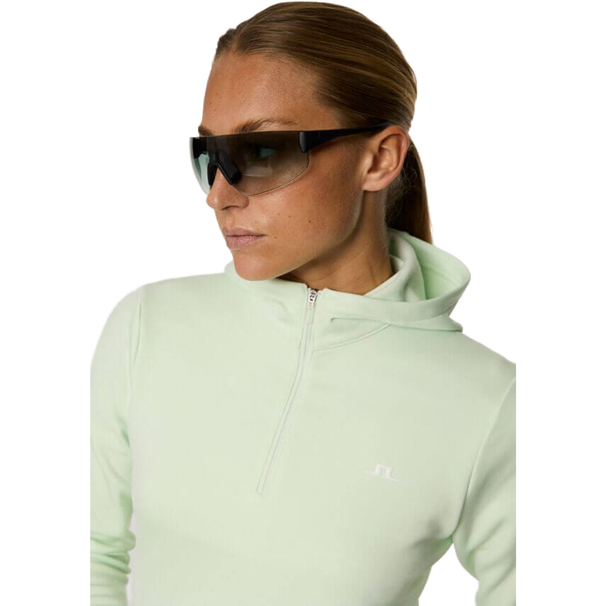 J. Lindeberg Aerialle Quarter Zip Kapuzenjacke Damen