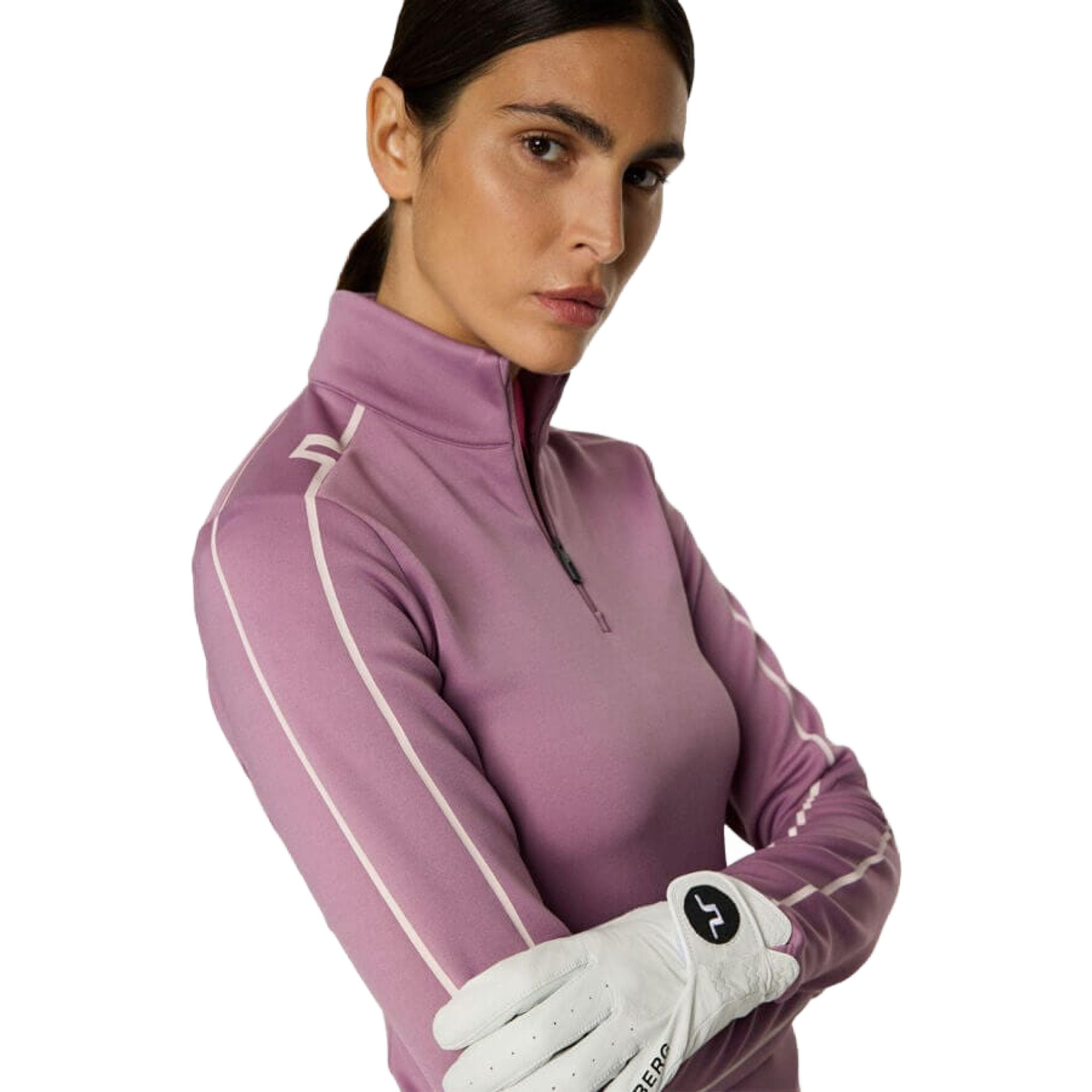 J. Lindeberg Nefe Quarter Zip Midlayer Damen