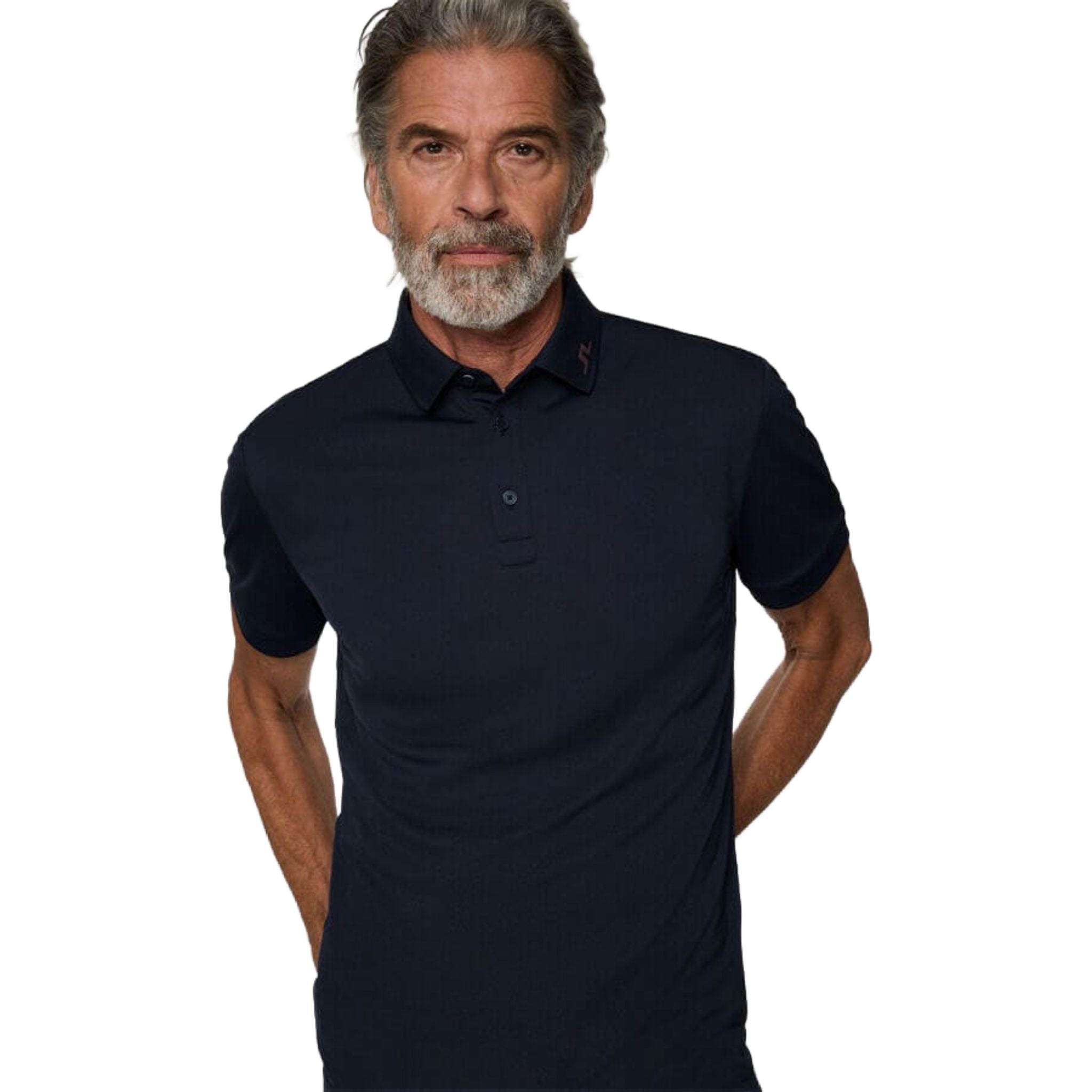 J. Lindeberg KV Print Polo Herren
