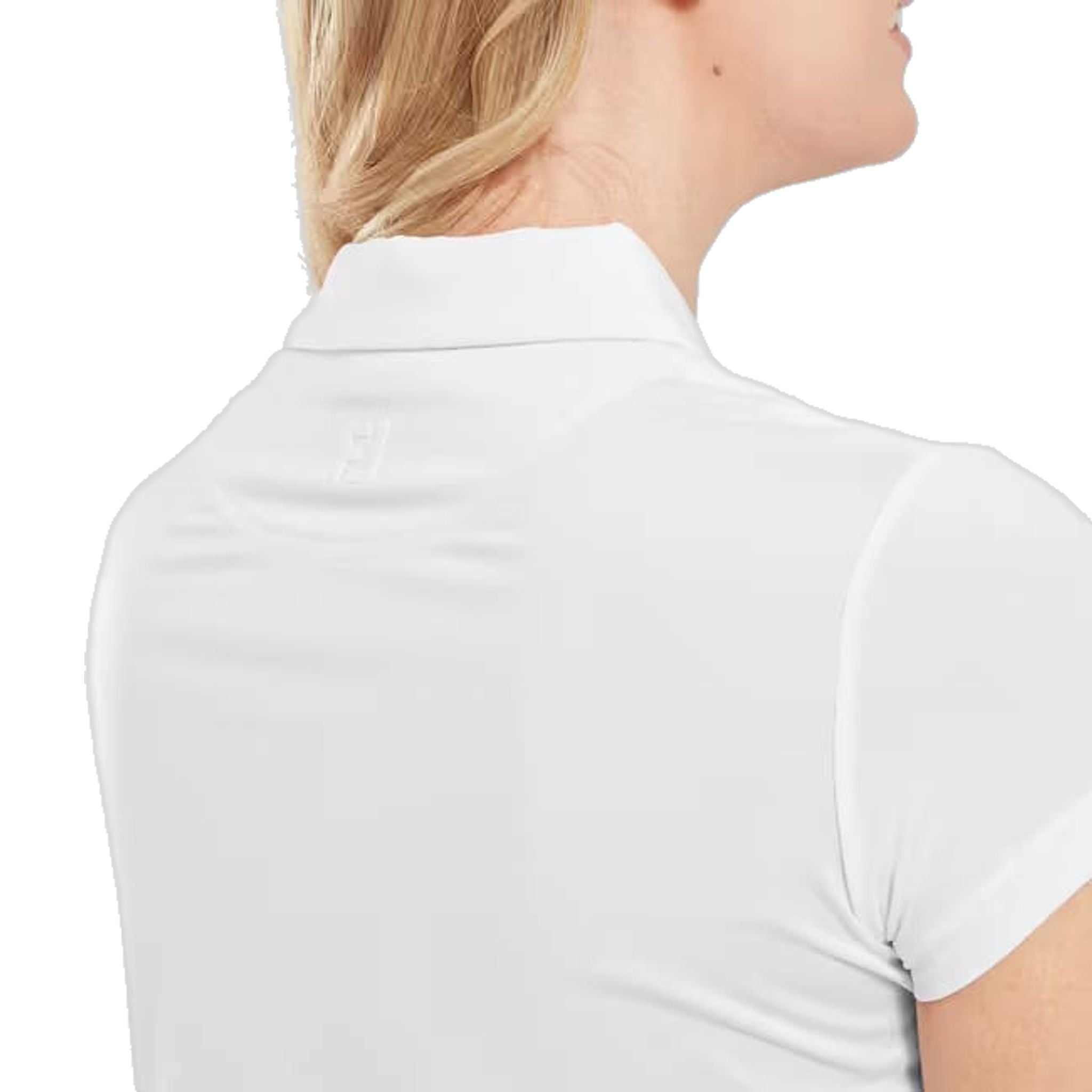 Footjoy Cap Sleeve Lisle Polo Damen
