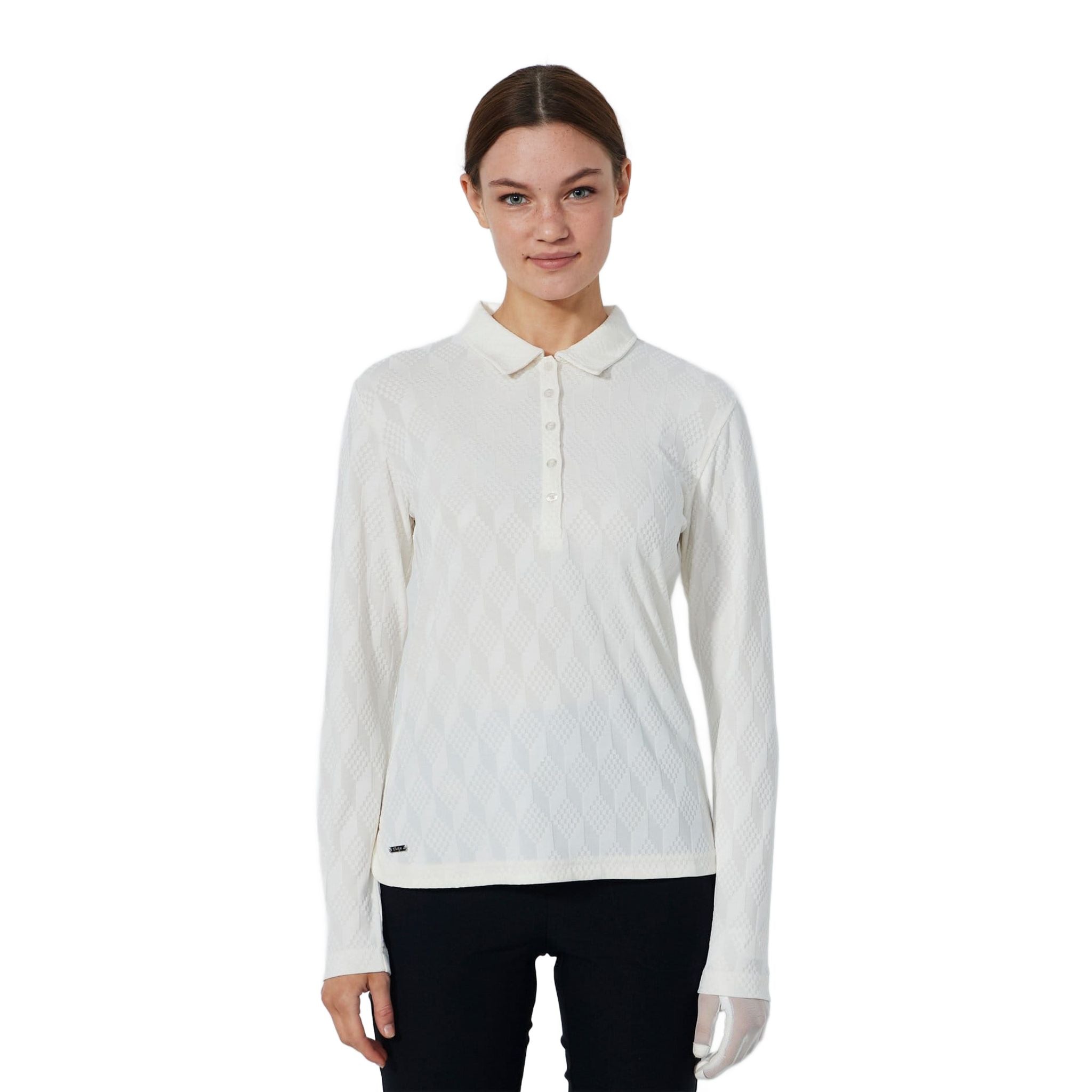Daily Sports Graphic Jaquard Poloshirt Damen