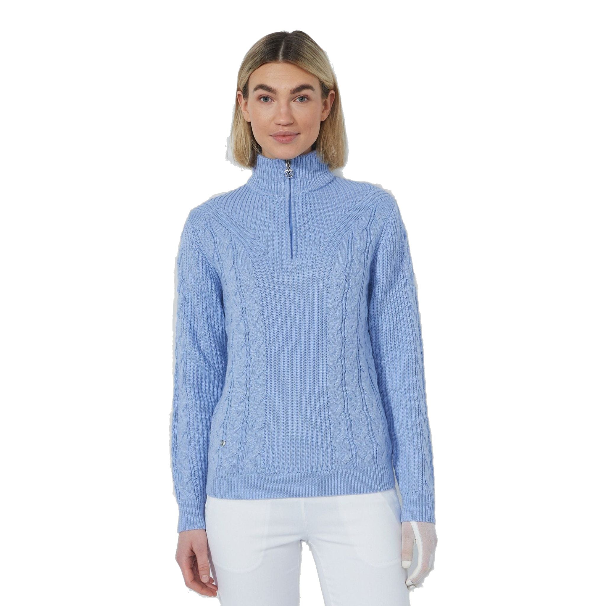 Daily Sports Lined Cable Pullover Damen