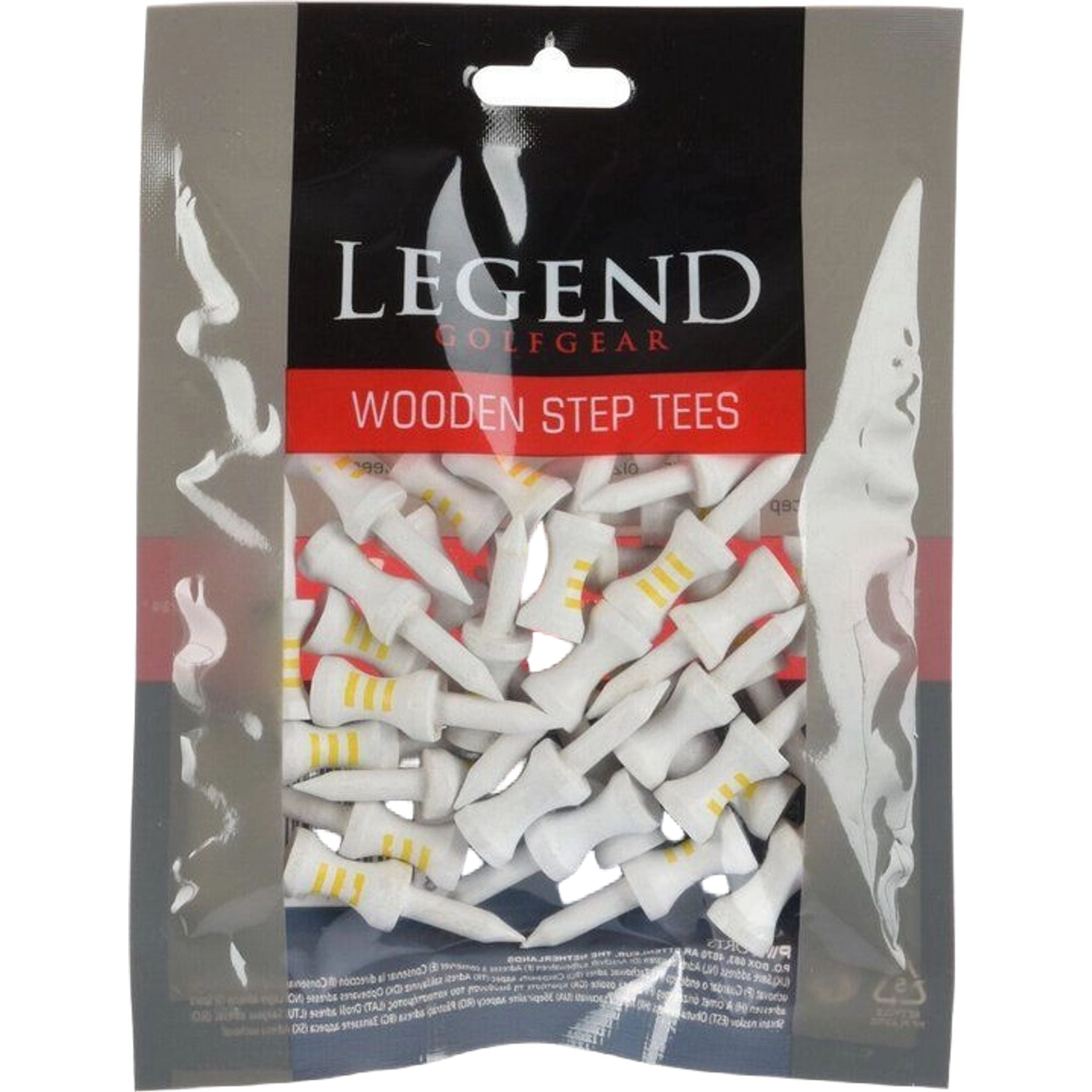 Legend Golfgear Wooden Step Tees