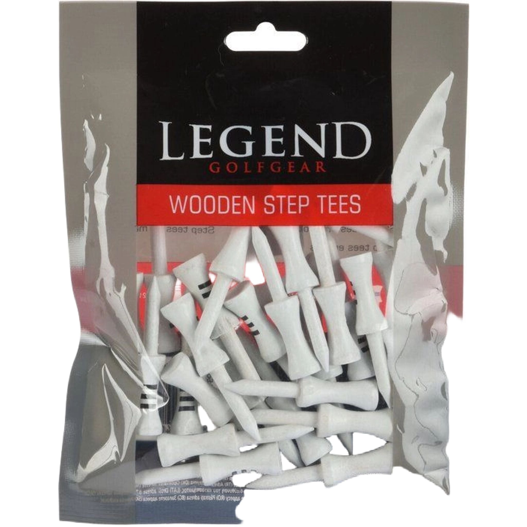 Legend Golfgear Wooden Step Tees