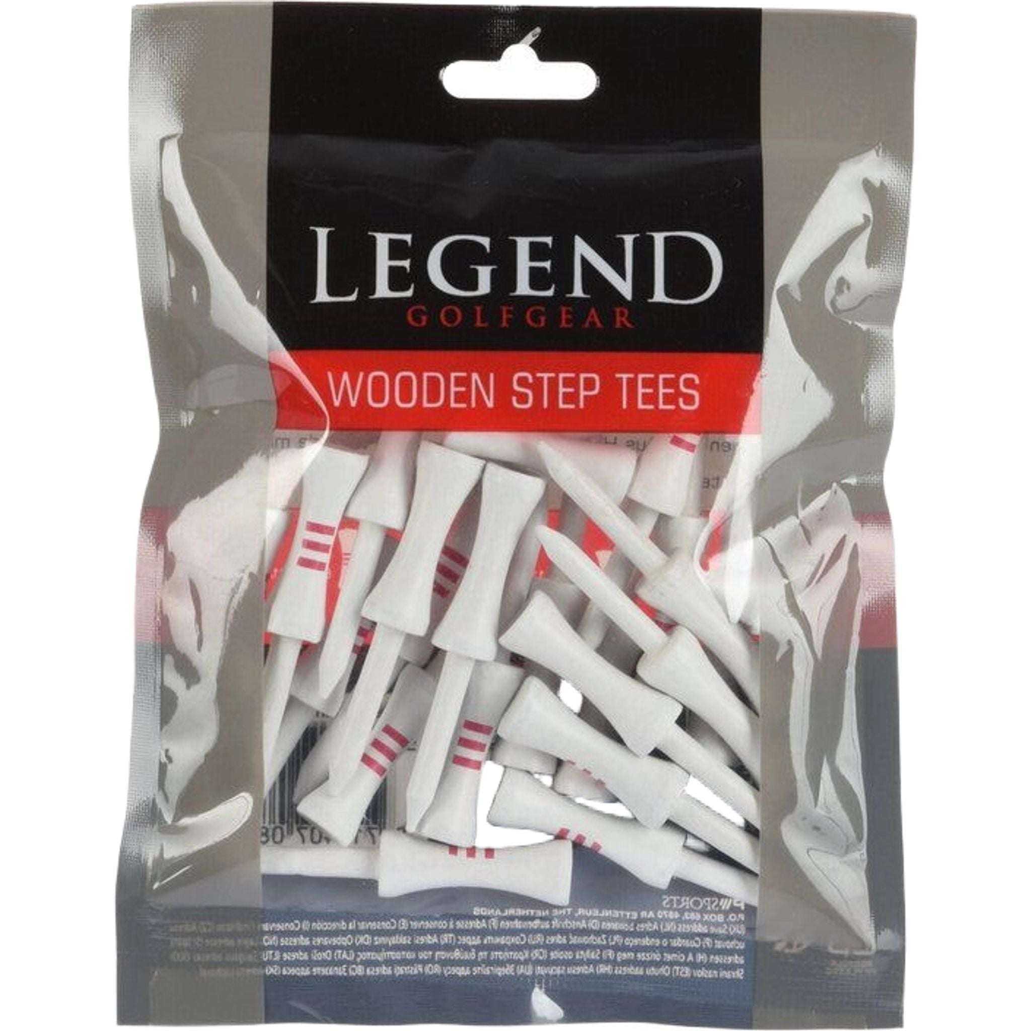 Legend Golfgear Wooden Step Tees