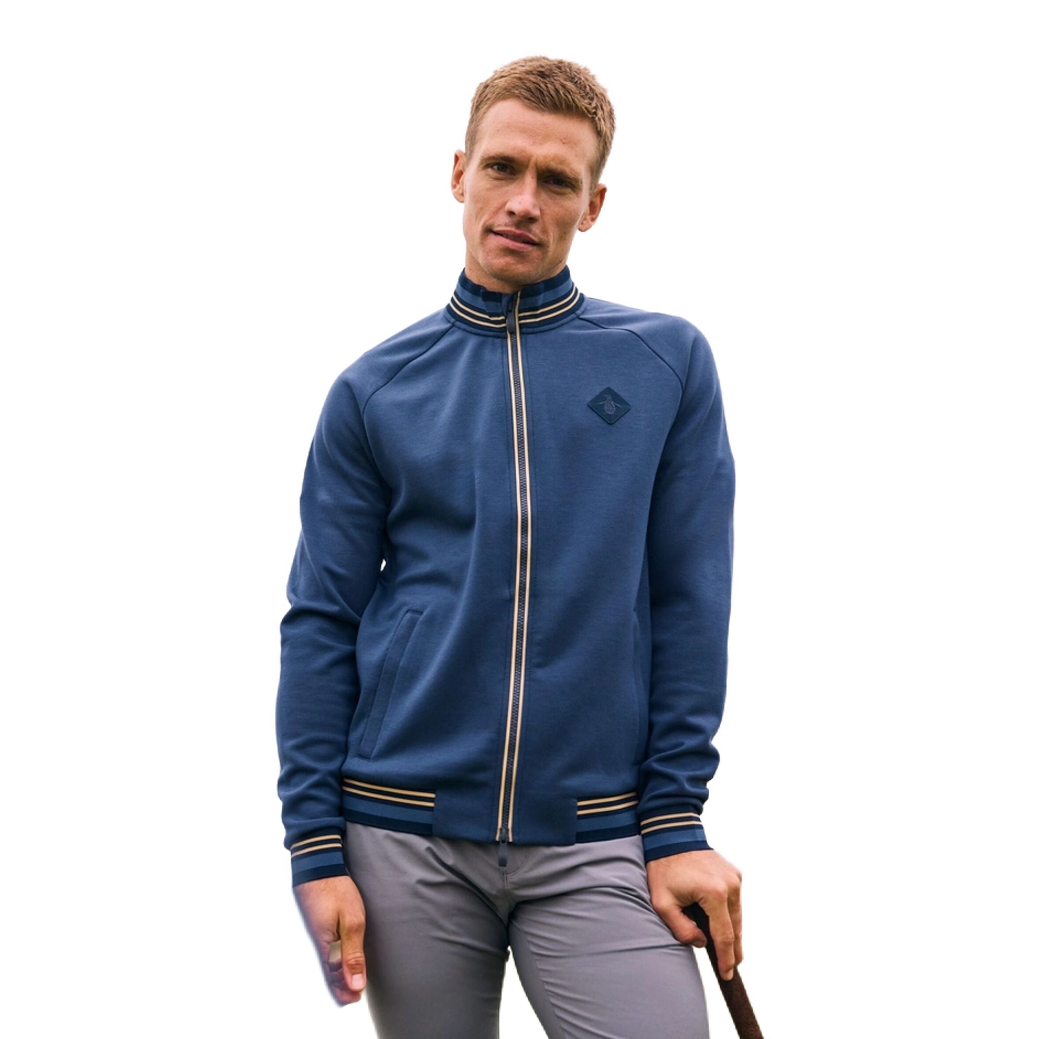Original Penguin Pete's Original Knit Track Jacke Herren