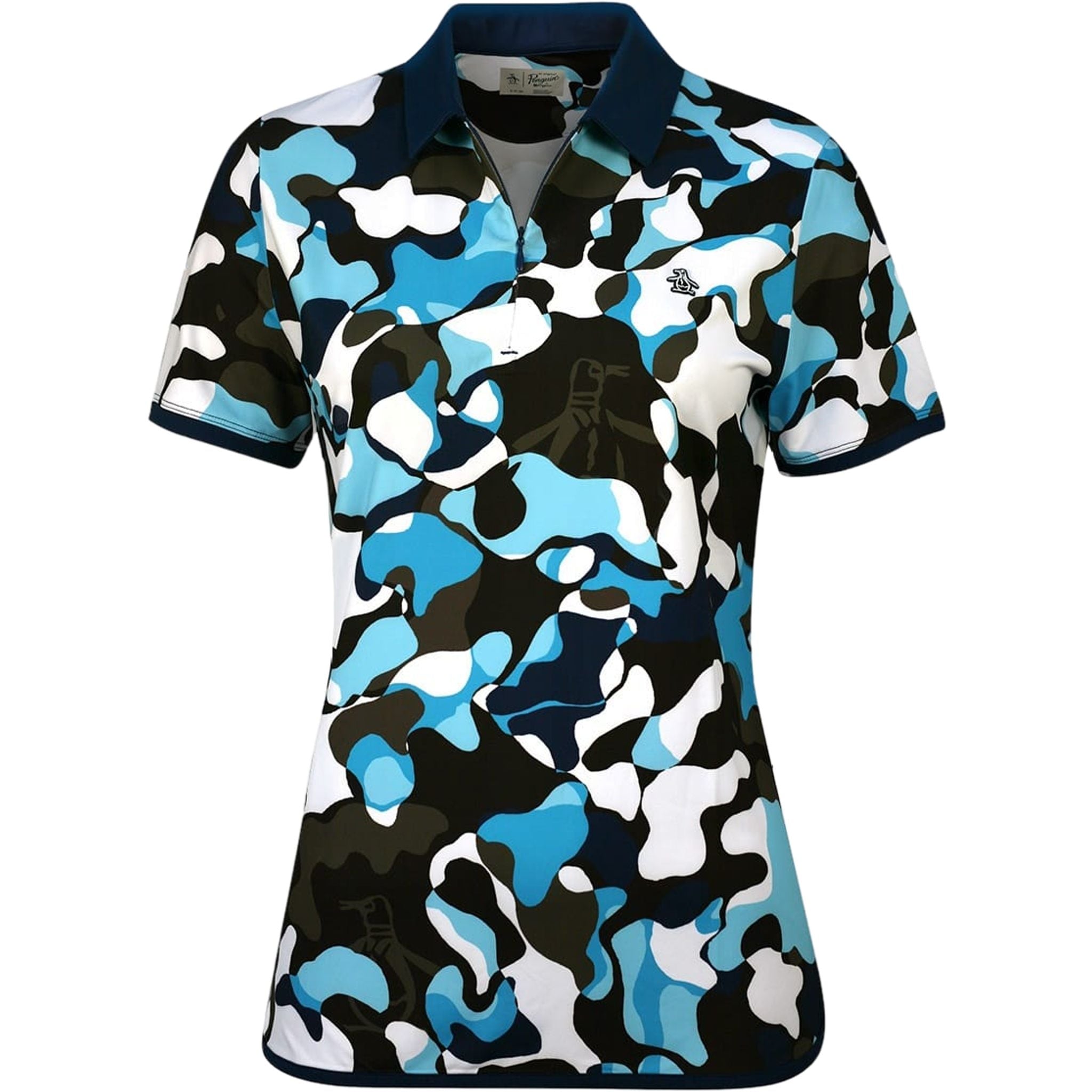 Original Penguin Abstract Printed Poloshirt Damen