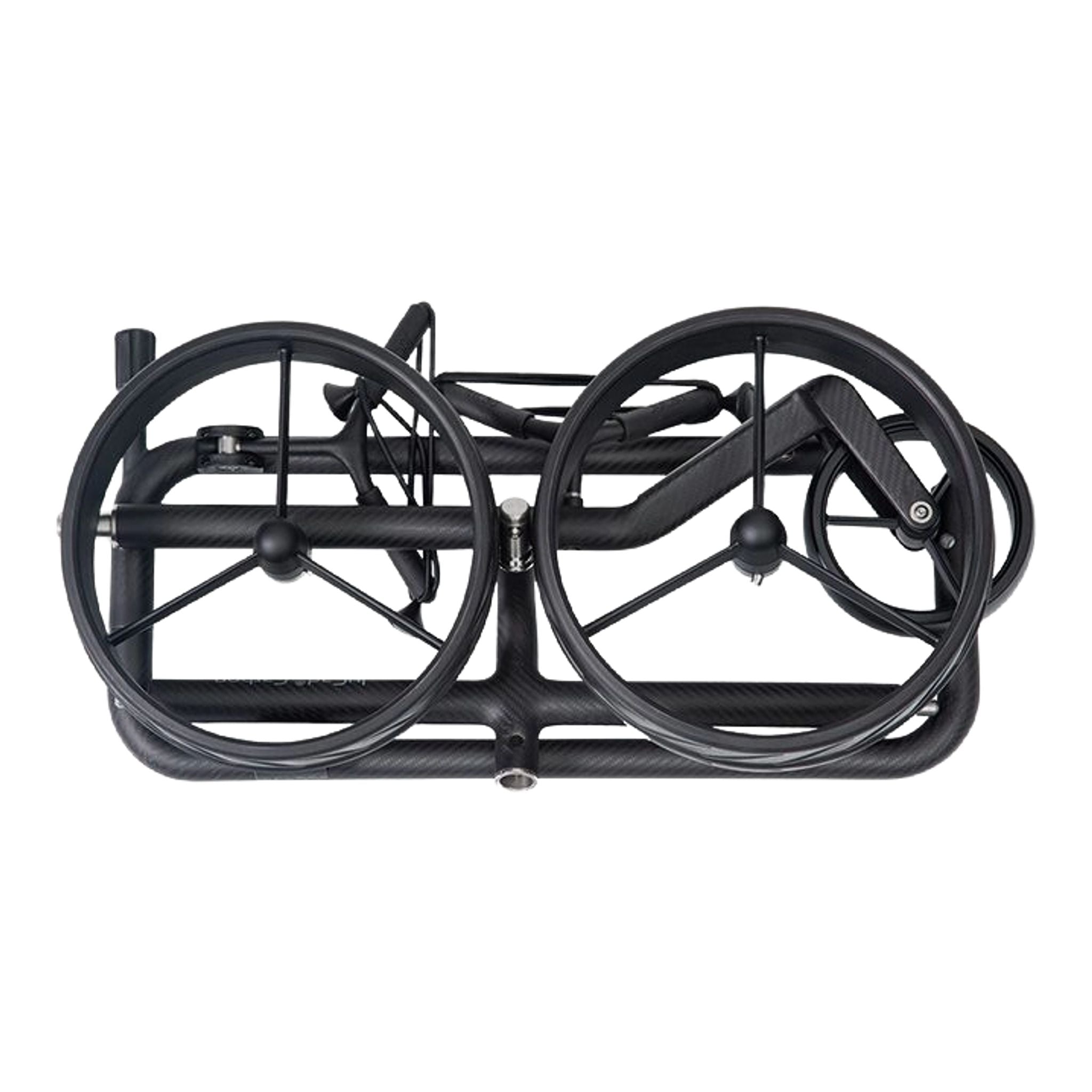 JuCad Carbon Shine 3-Rad Golftrolley