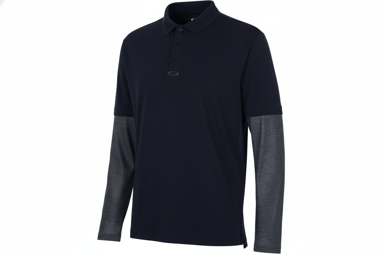 Oakley Polo LS Printed Sleeve Polo Herren