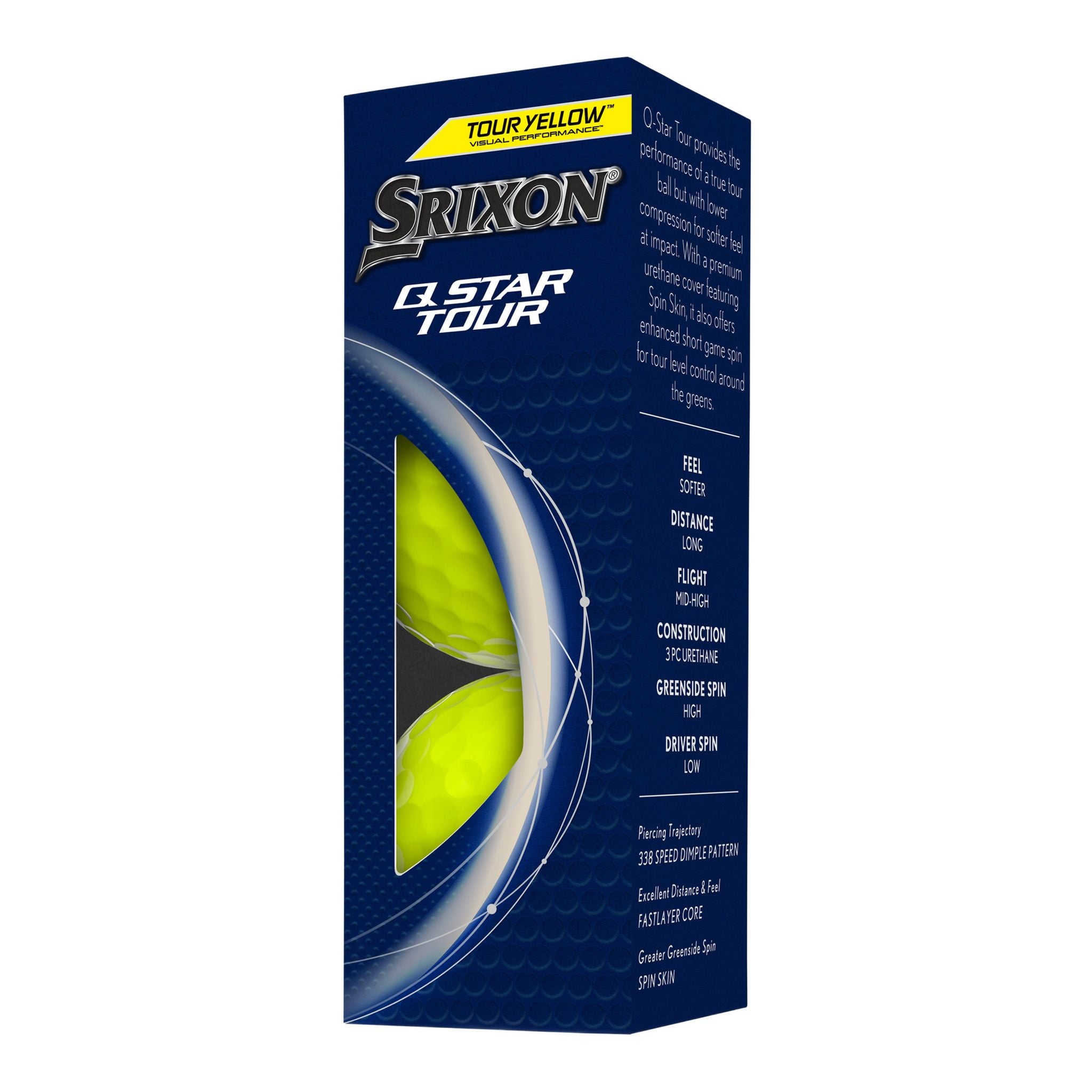 Srixon Q-Star Tour 5 Golfbälle (12 Stück) Herren