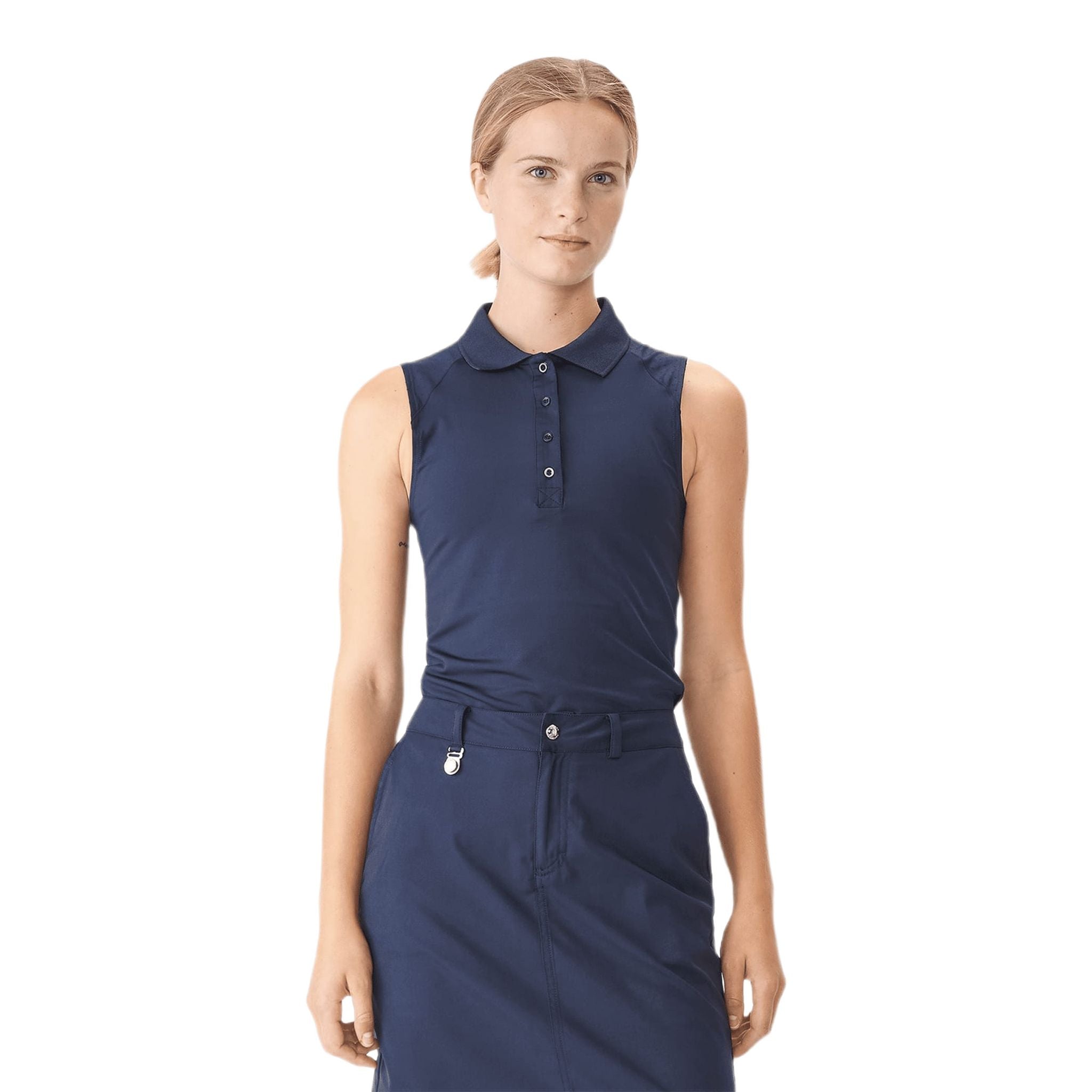 Röhnisch Rumi Poloshirt Ärmellos Damen