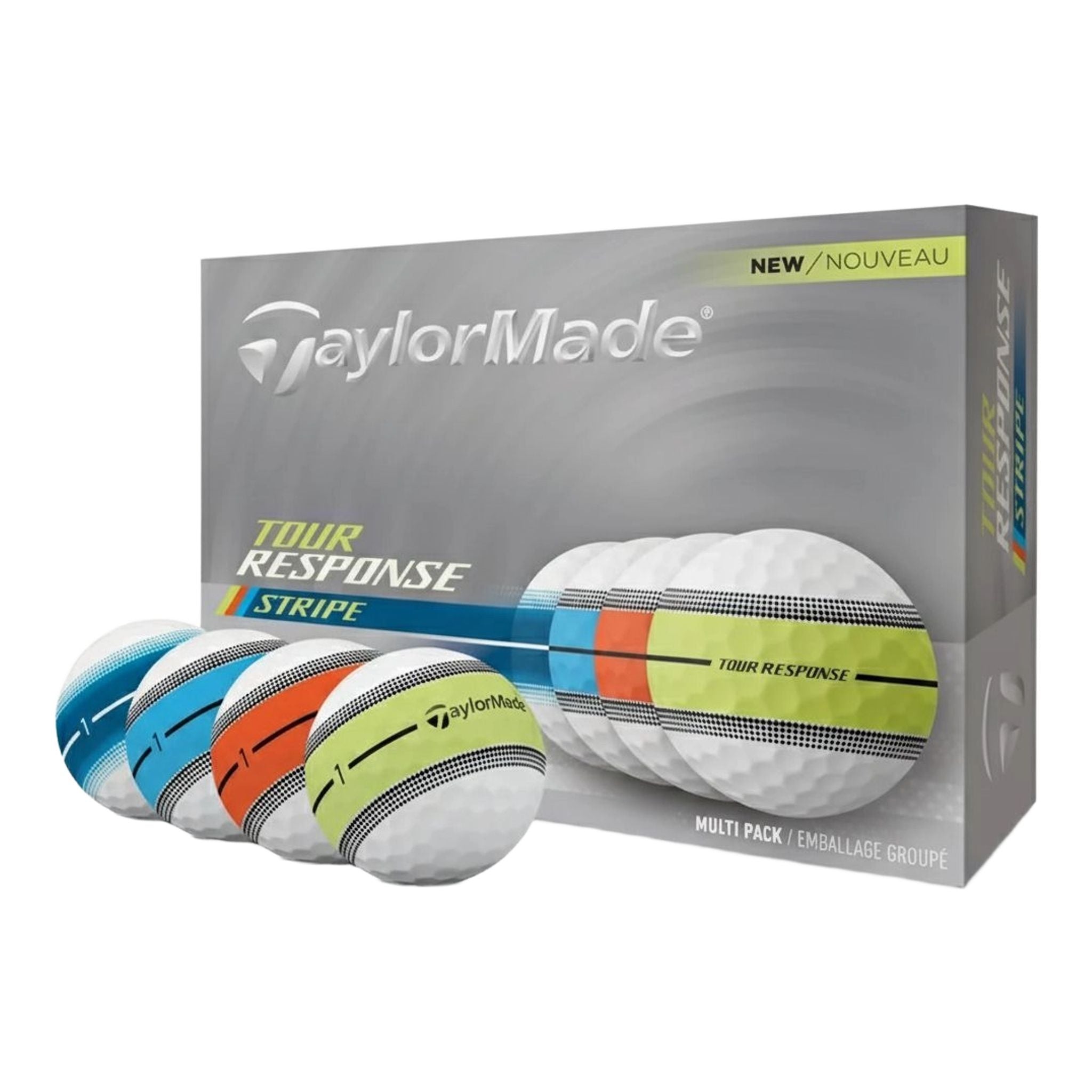 TaylorMade Tour Response Stripe Golfbälle