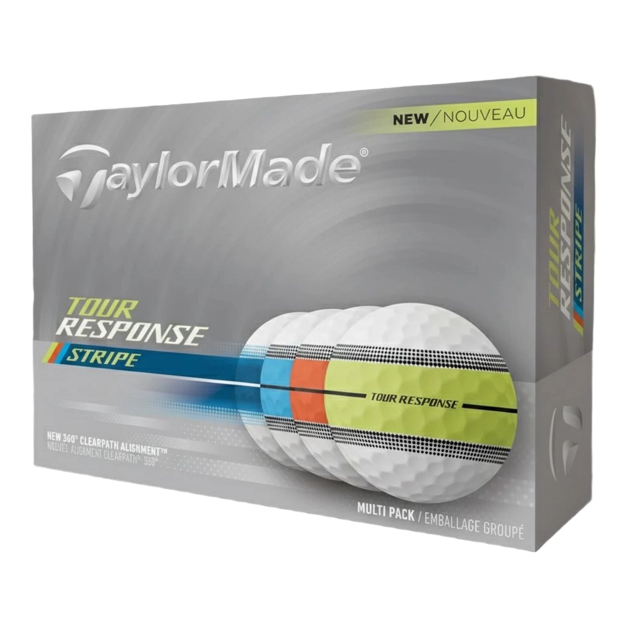 TaylorMade Tour Response Stripe Golfbälle