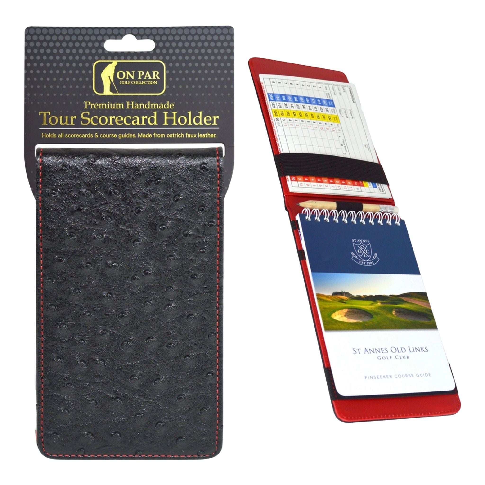 Scorecard Holder Ostrich-Optik