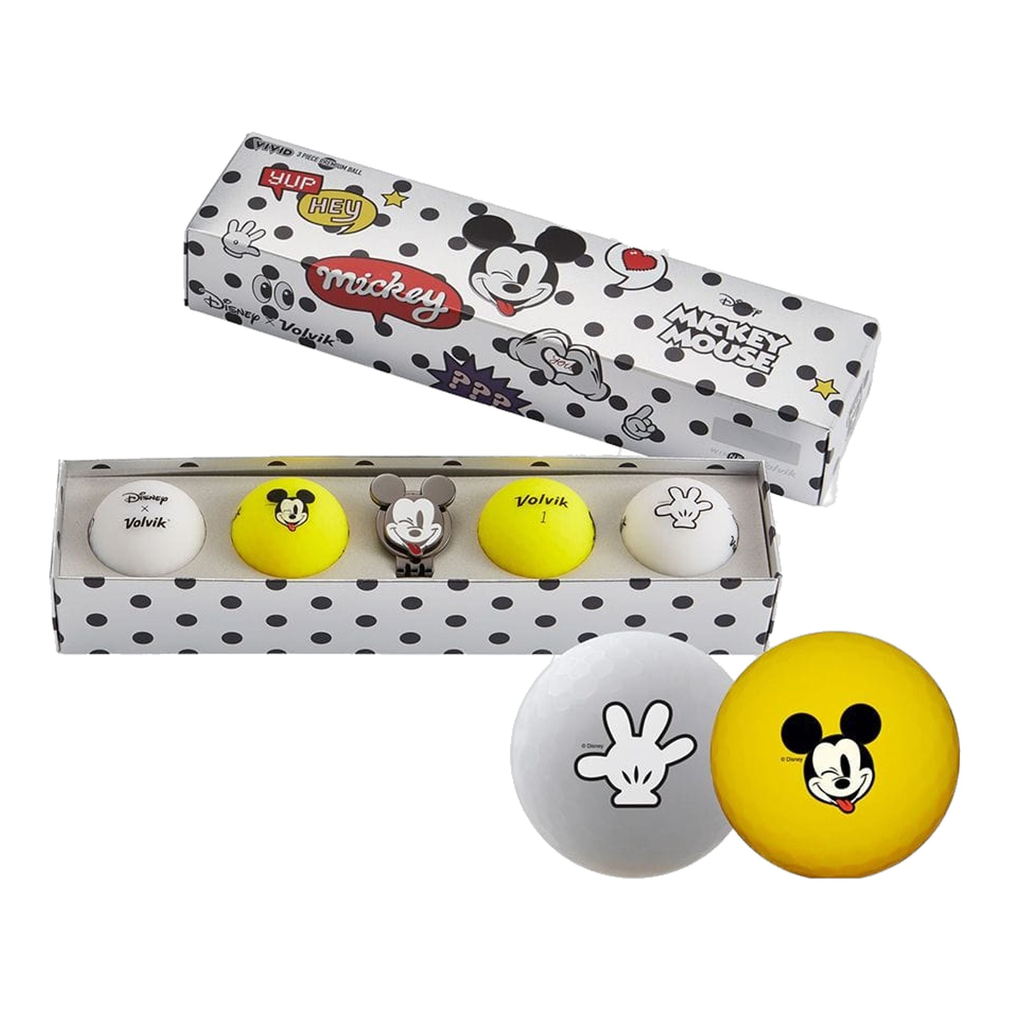 Volvik Disney Mickey Mouse Golfbälle