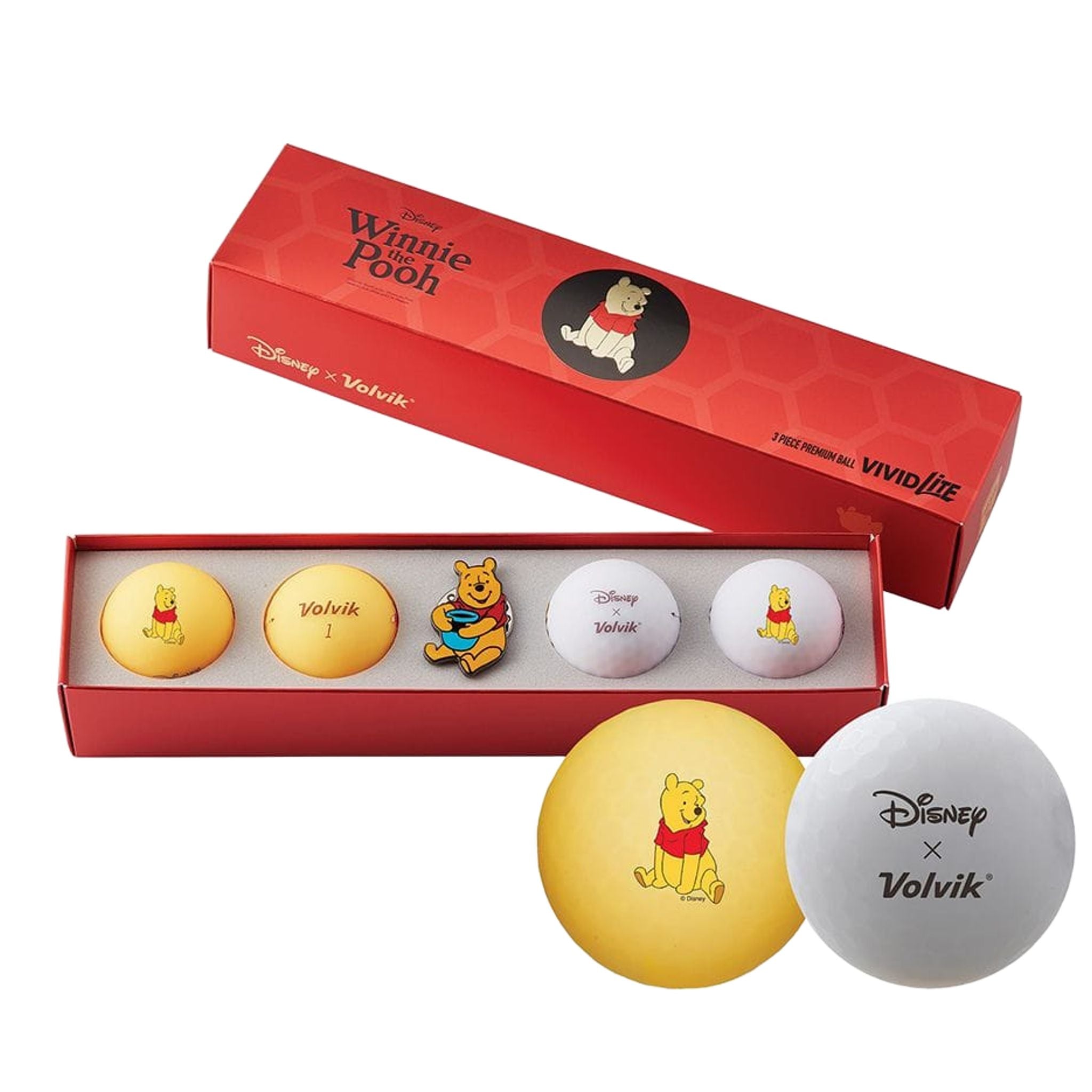 Volvik Disney Pooh Golfbälle