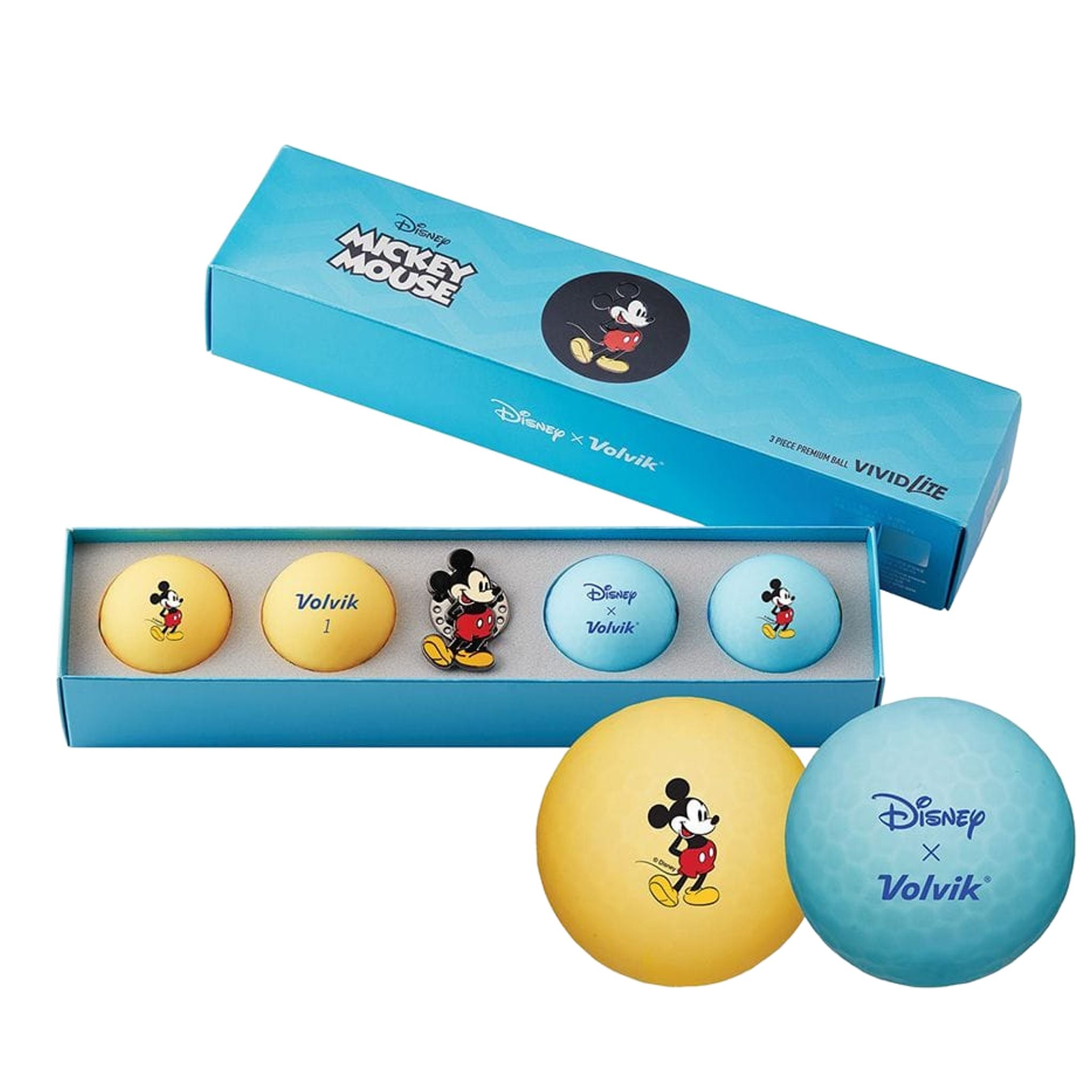 Volvik Disney Mickey Mouse Lite Golfbälle