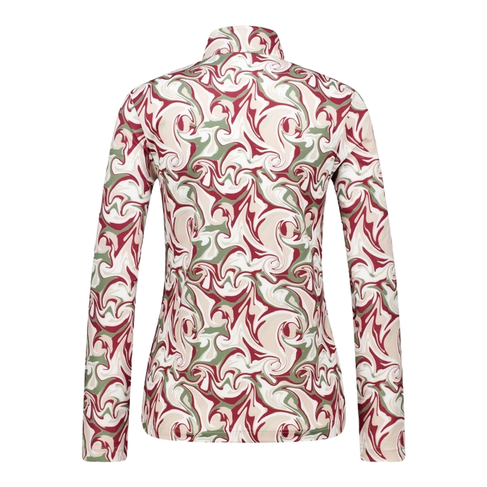 Daily Sports Print Peached Poloshirt Damen