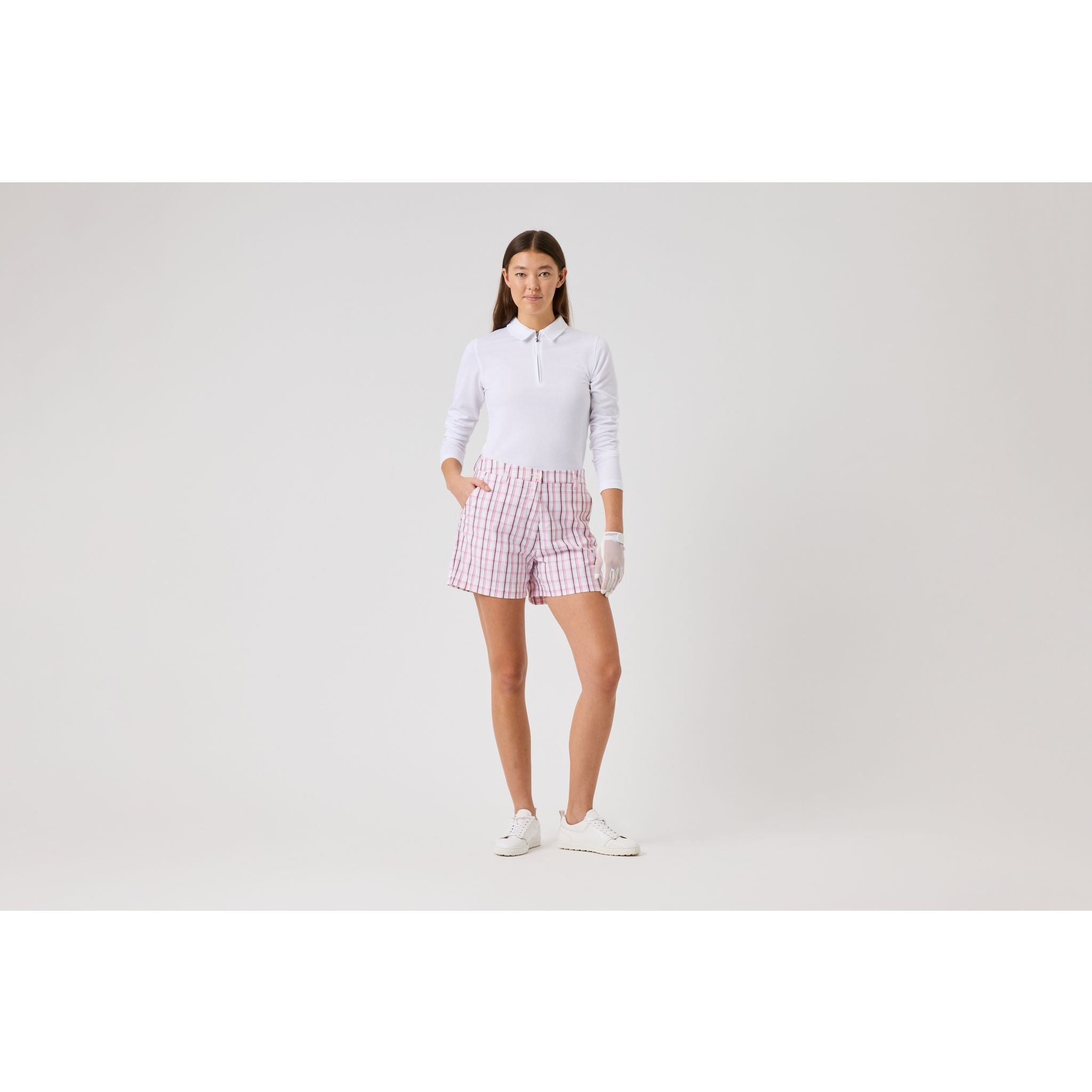 Daily Sports Checked Golfshorts Damen