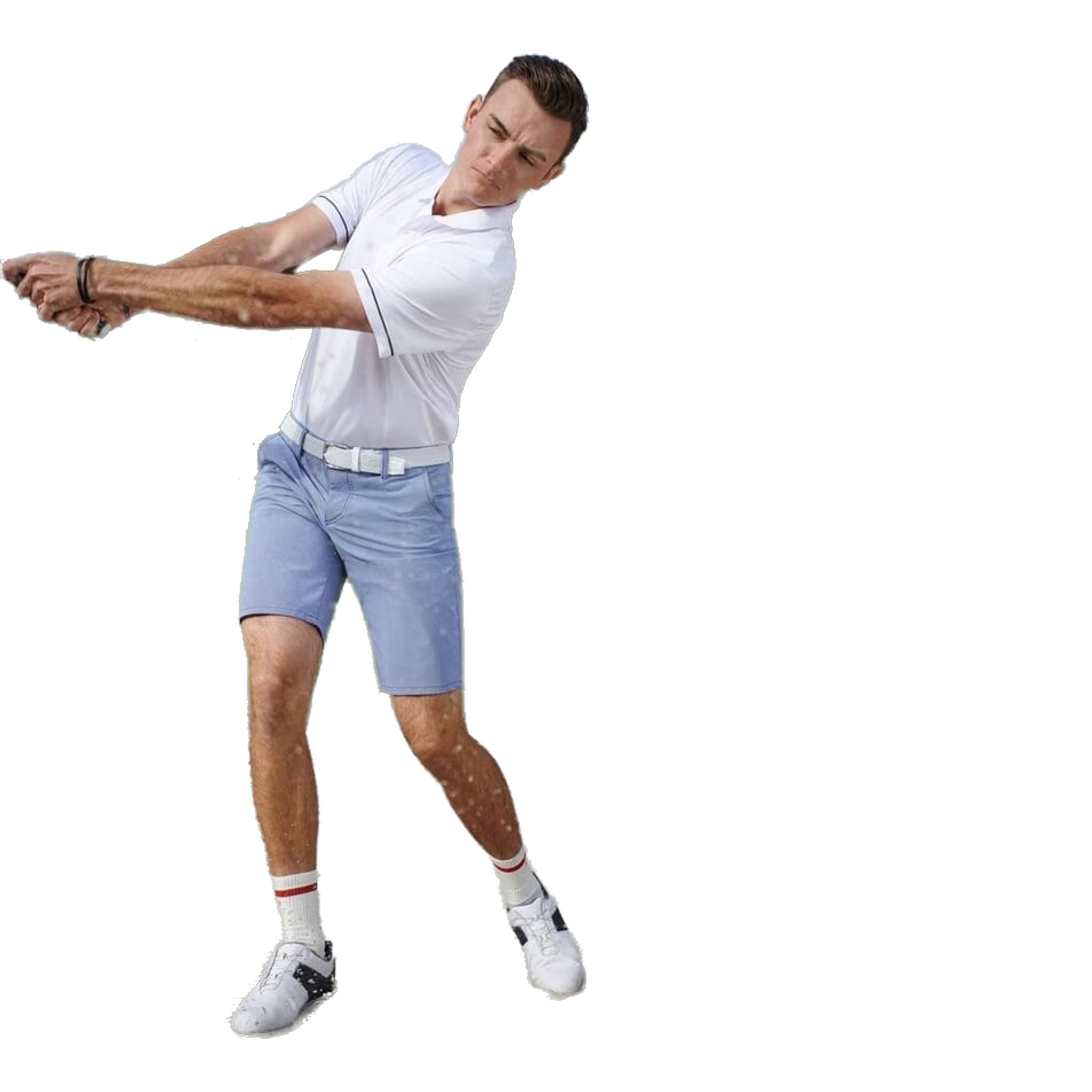 Alberto Earnie Revolutional Print Golfshorts Herren